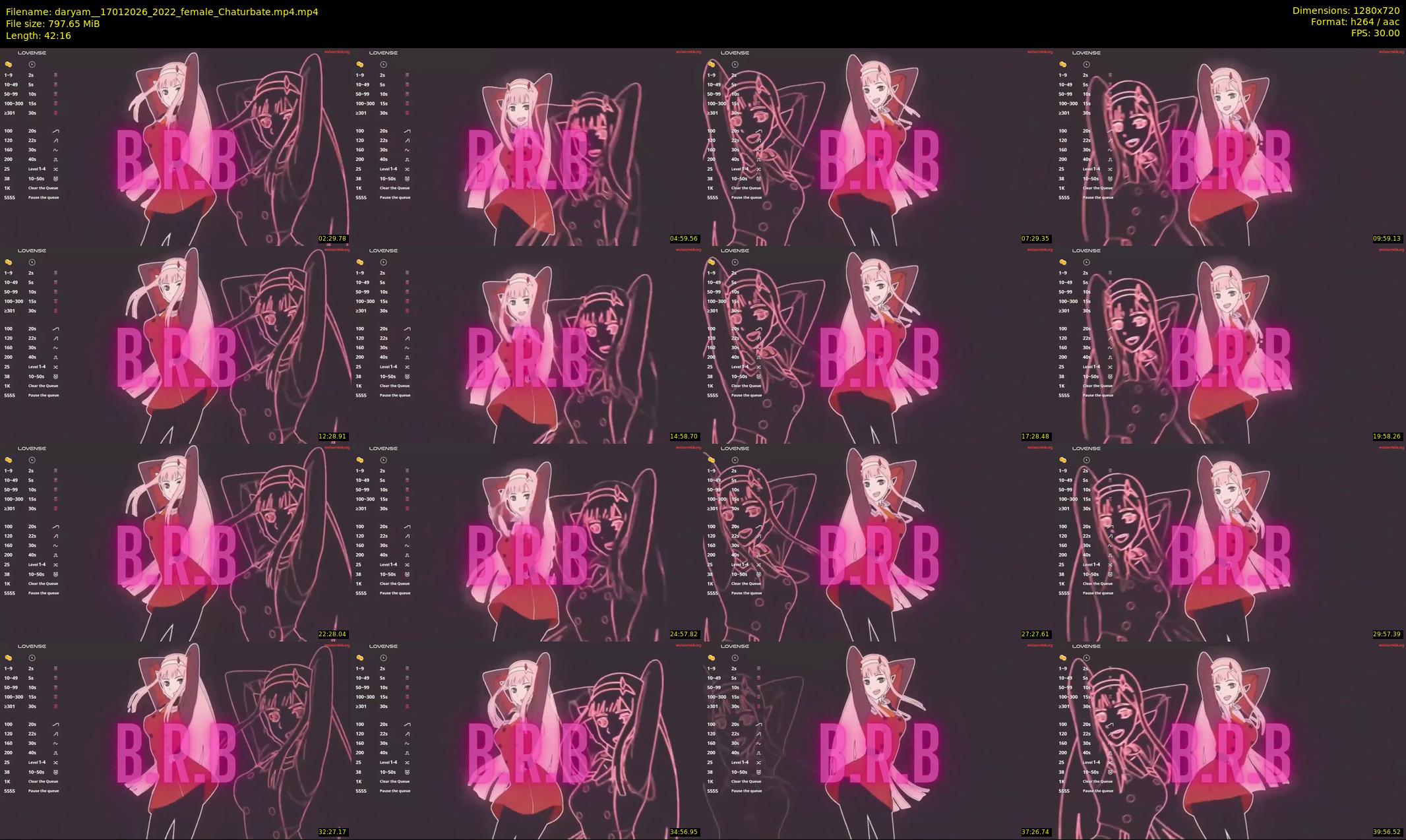daryam_ — 43 minute Chaturbate female cam show recording, 720p, Jan 17, 2026