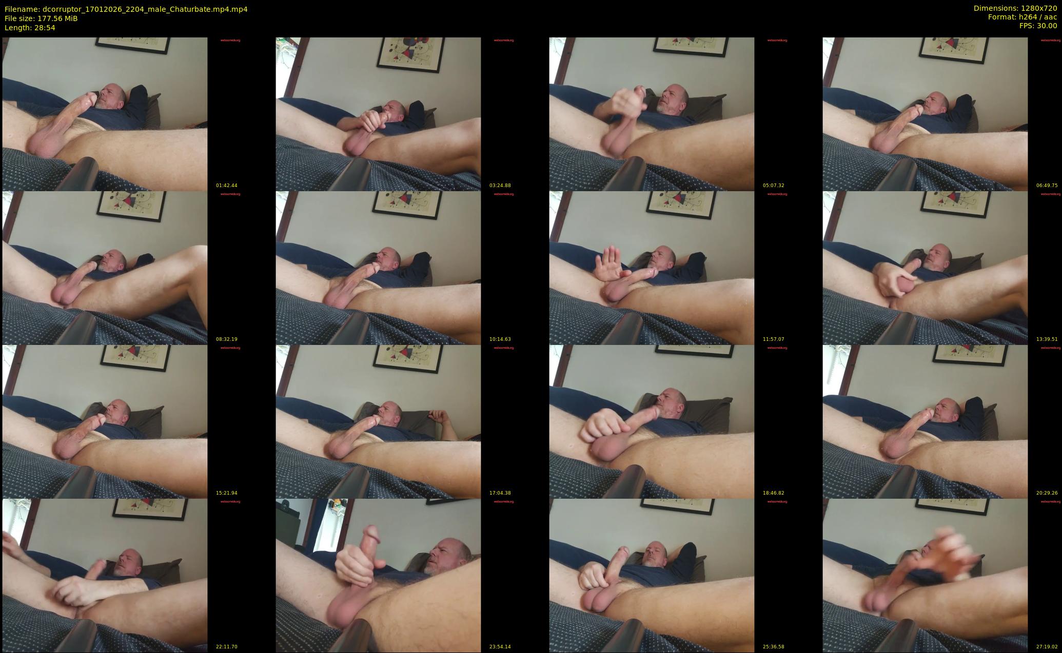dcorruptor — 29 minute Chaturbate male cam show recording, 720p, Jan 17, 2026