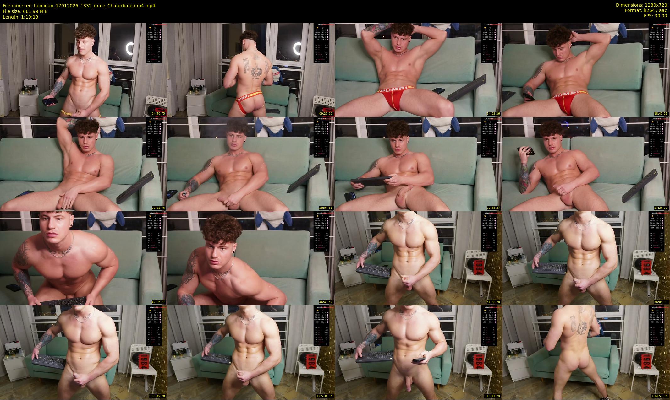 ed_hooligan — 80 minute Chaturbate male cam show recording, 720p, Jan 17, 2026