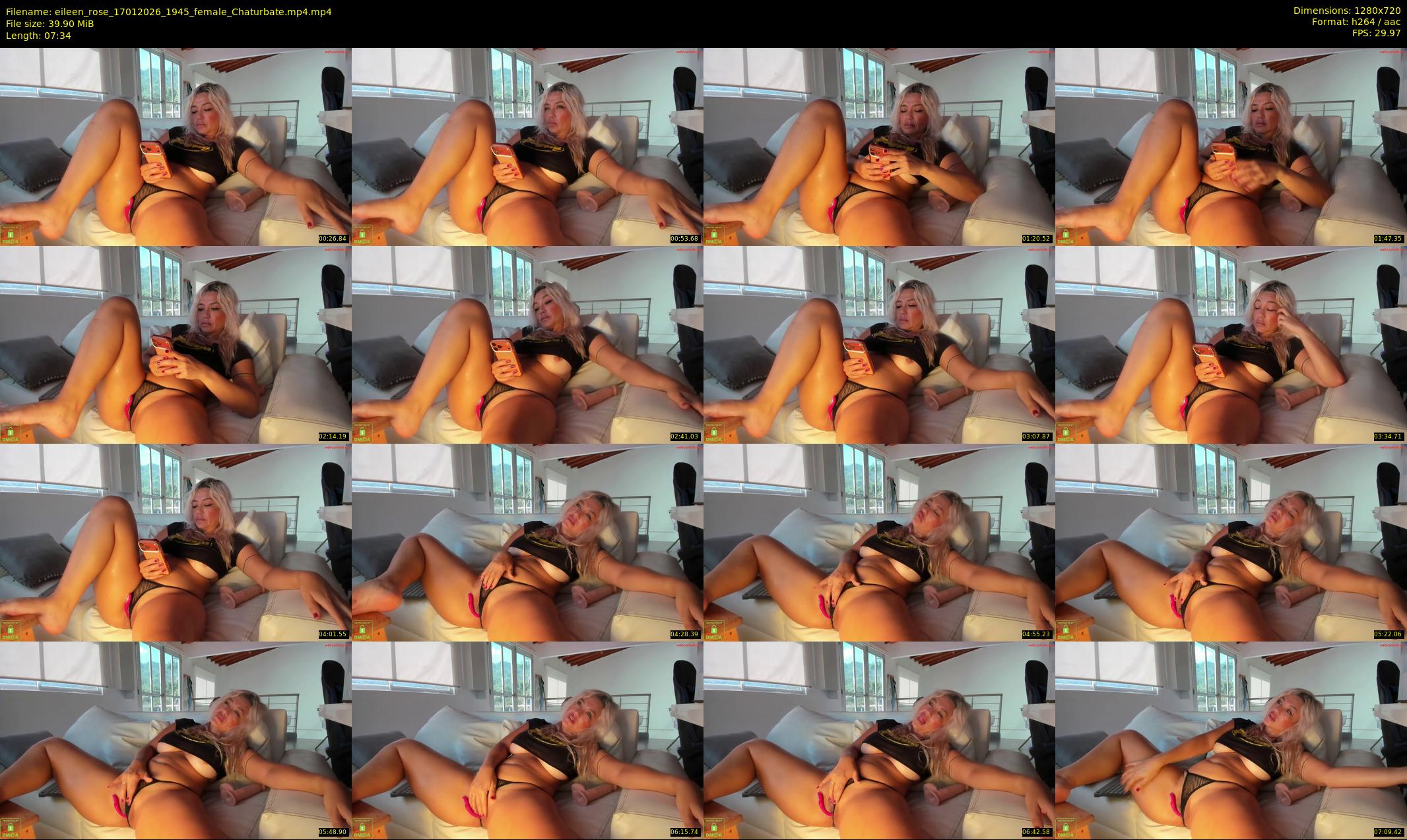 eileen_rose — 8 minute Chaturbate female cam show recording, 720p, Jan 17, 2026