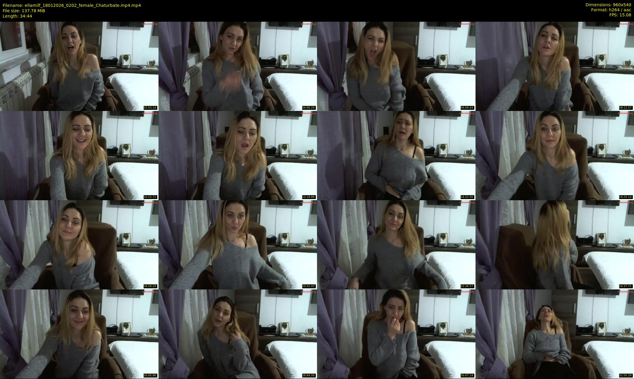 ellamilf — 35 minute Chaturbate female cam show recording, 480p, Jan 18, 2026