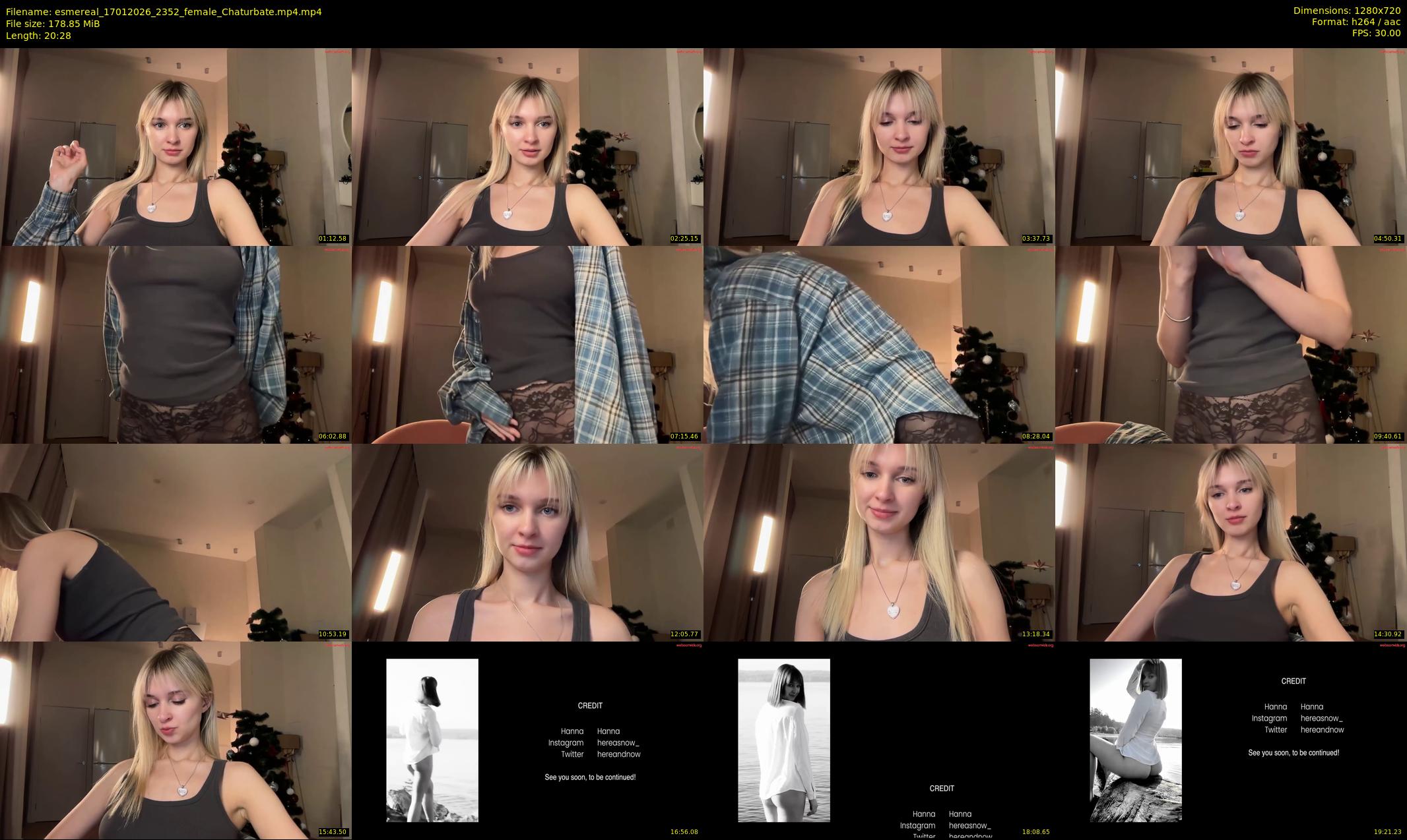 esmereal — 21 minute Chaturbate female cam show recording, 720p, Jan 17, 2026