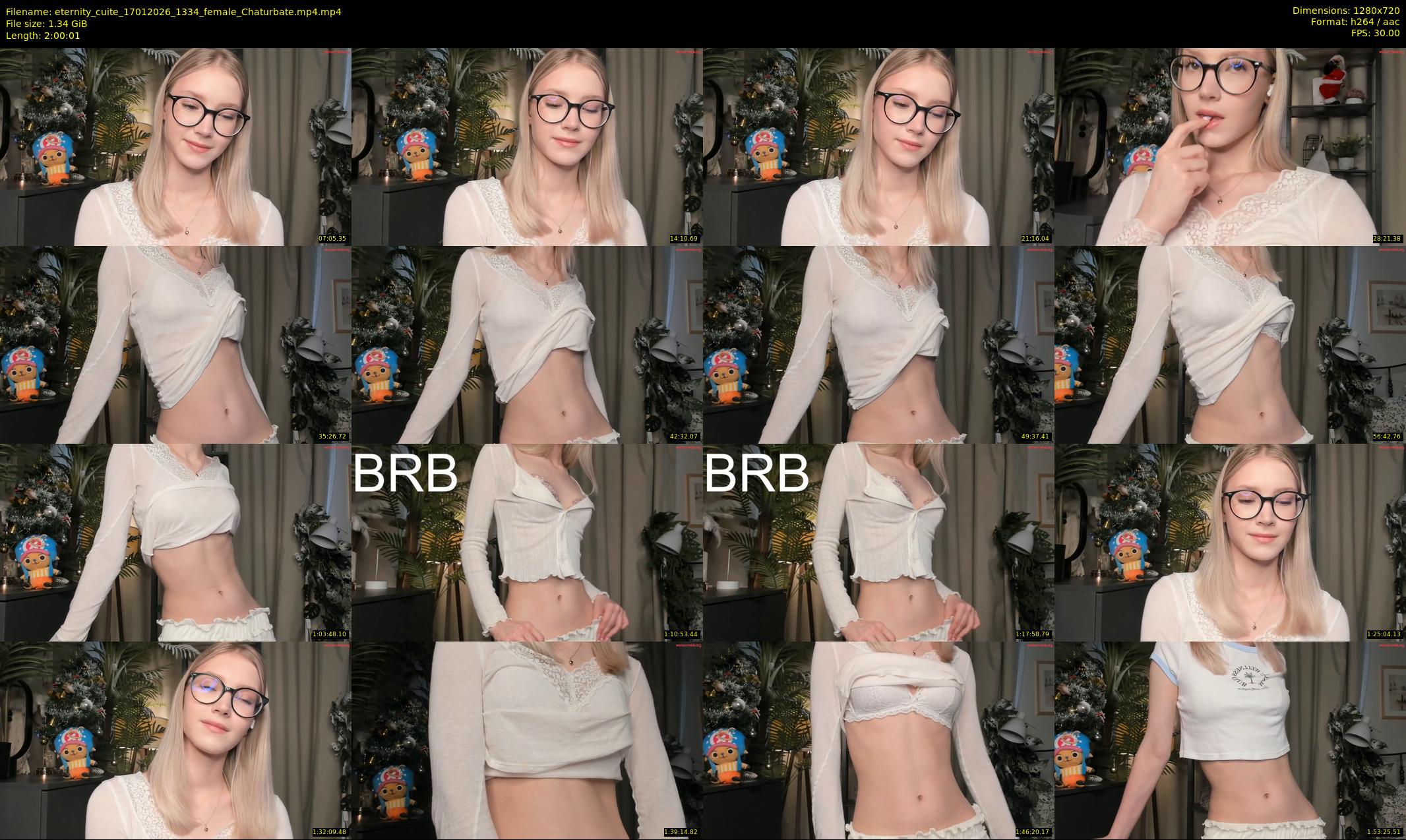 eternity_cuite — 121 minute Chaturbate female cam show recording, 720p, Jan 17, 2026