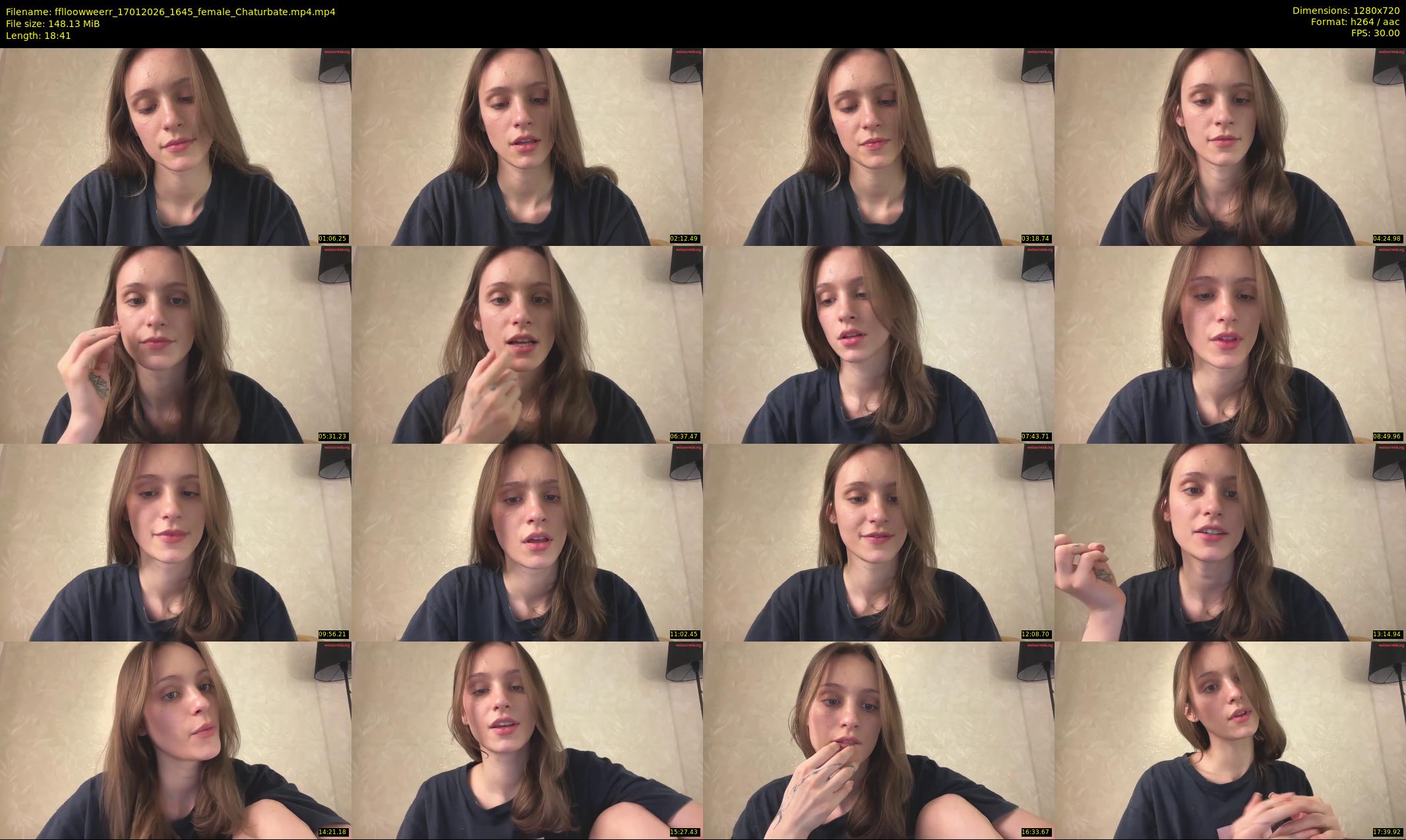 fflloowweerr — 19 minute Chaturbate couple cam show recording, 720p, Jan 17, 2026