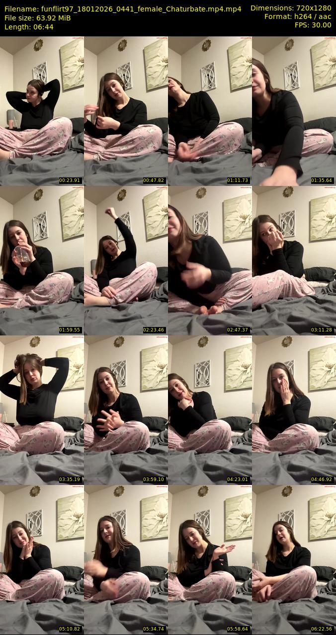 funflirt97 — 7 minute Chaturbate female cam show recording, 1080p, Jan 18, 2026