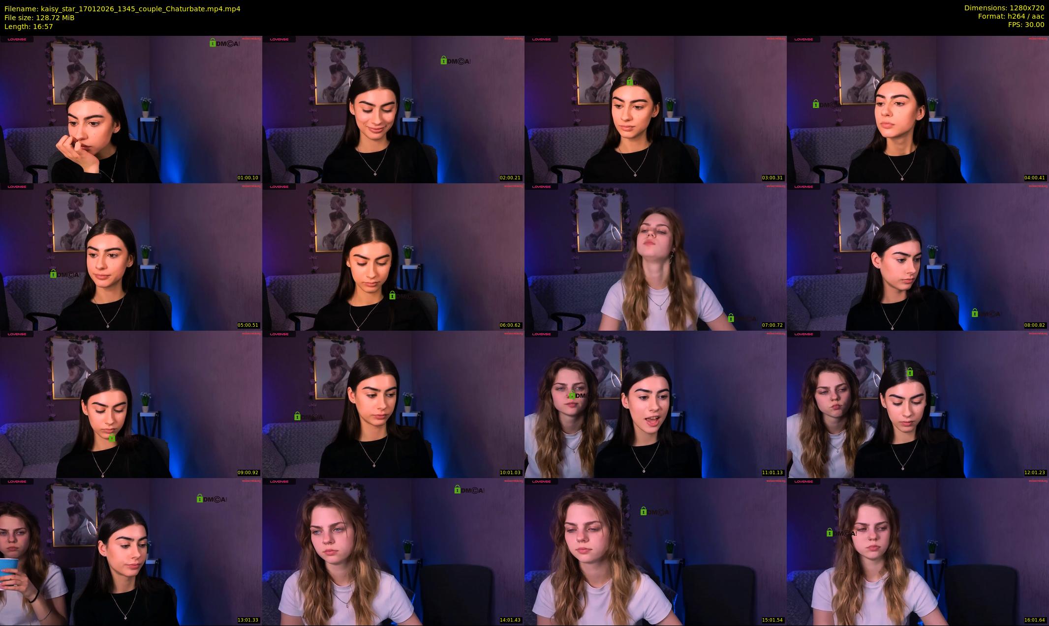 kaisy_star — 17 minute Chaturbate female cam show recording, 720p, Jan 17, 2026