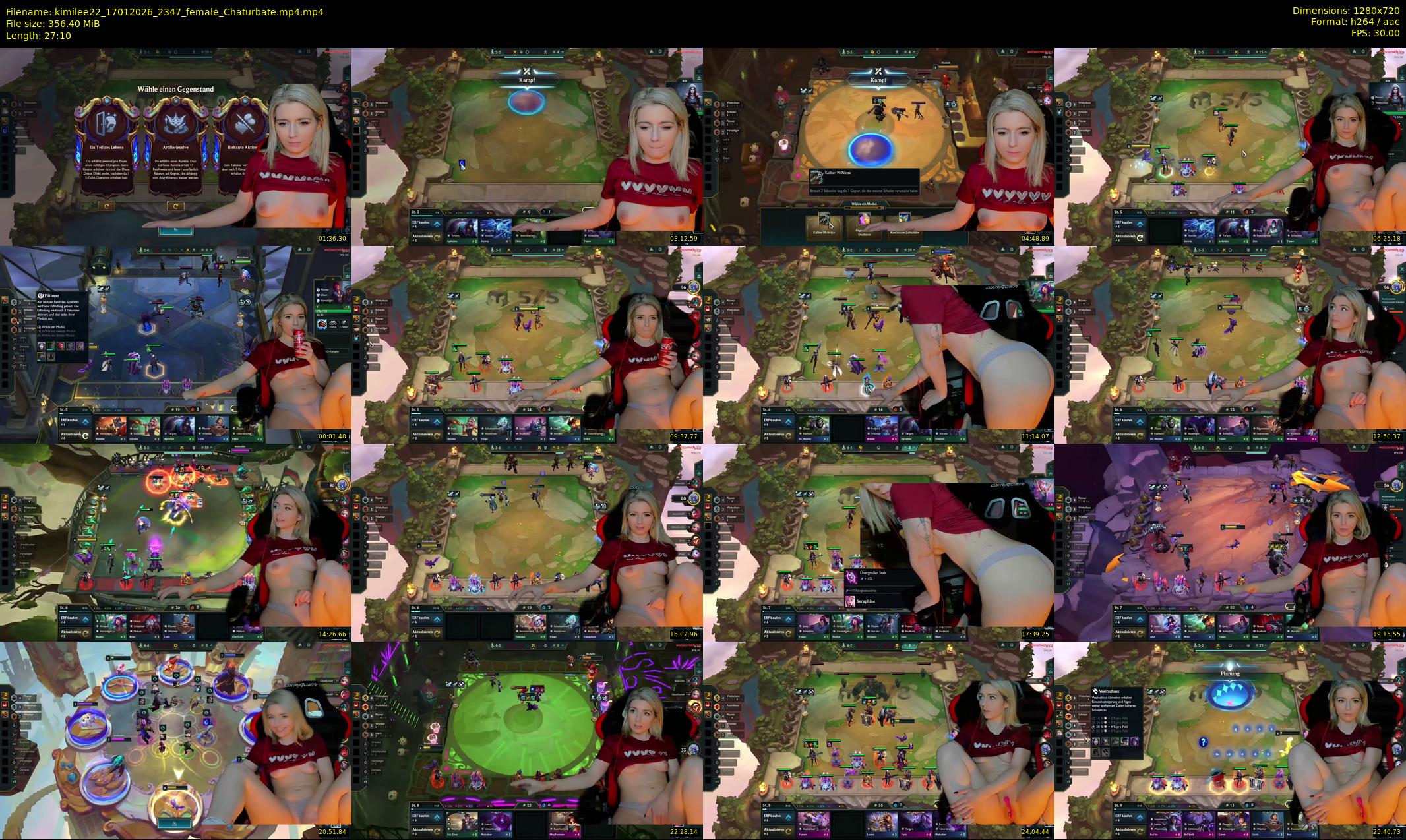 kimilee22 — 28 minute Chaturbate female cam show recording, 720p, Jan 17, 2026