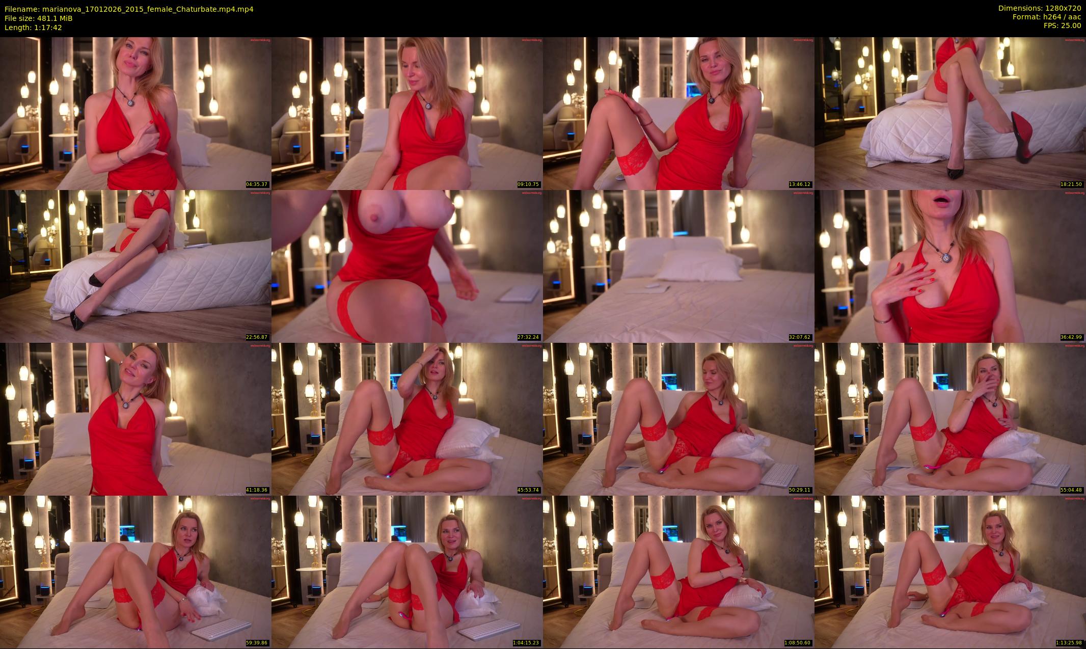 marianova — 78 minute Chaturbate female cam show recording, 720p, Jan 17, 2026