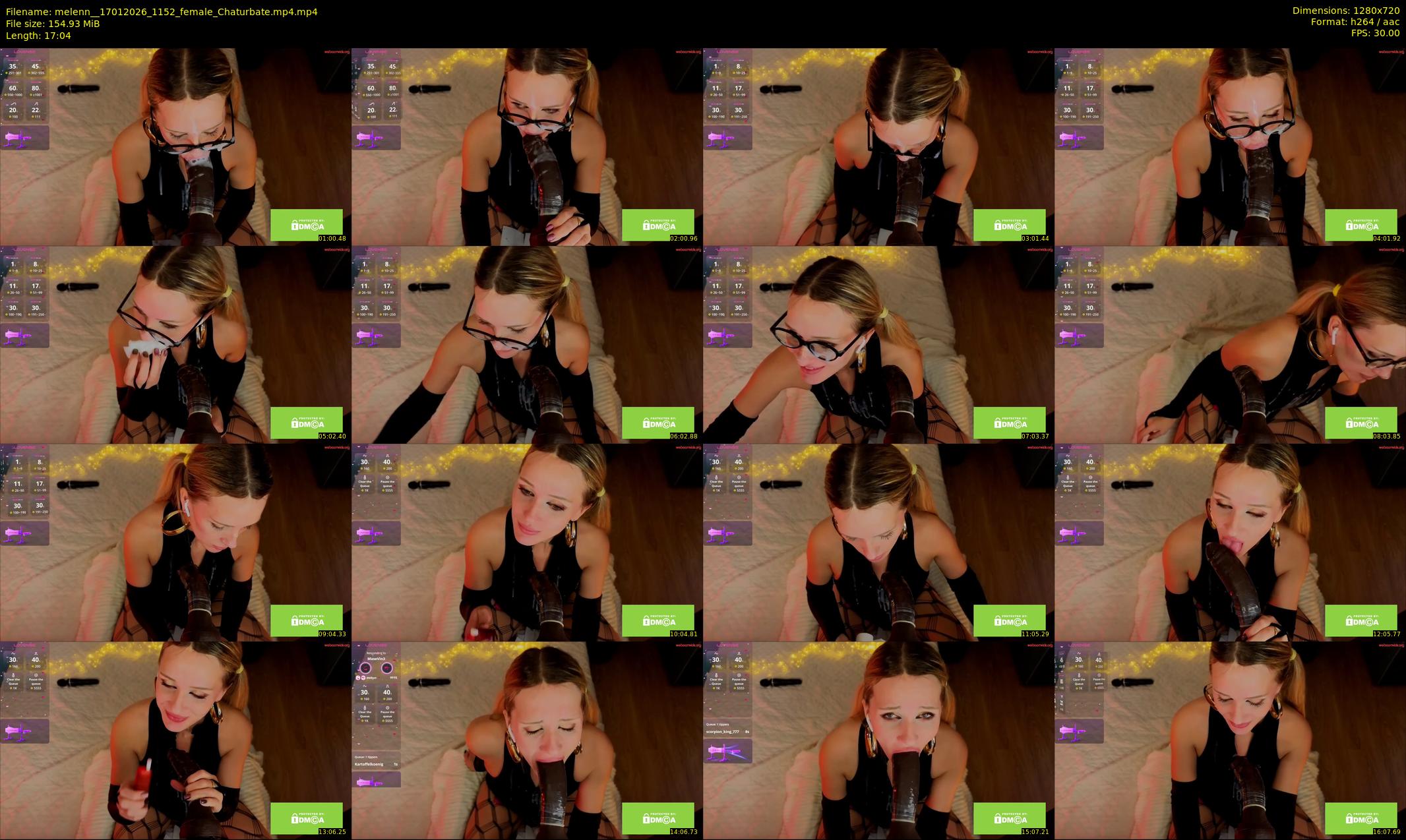 melenn_ — 18 minute Chaturbate female cam show recording, 720p, Jan 17, 2026