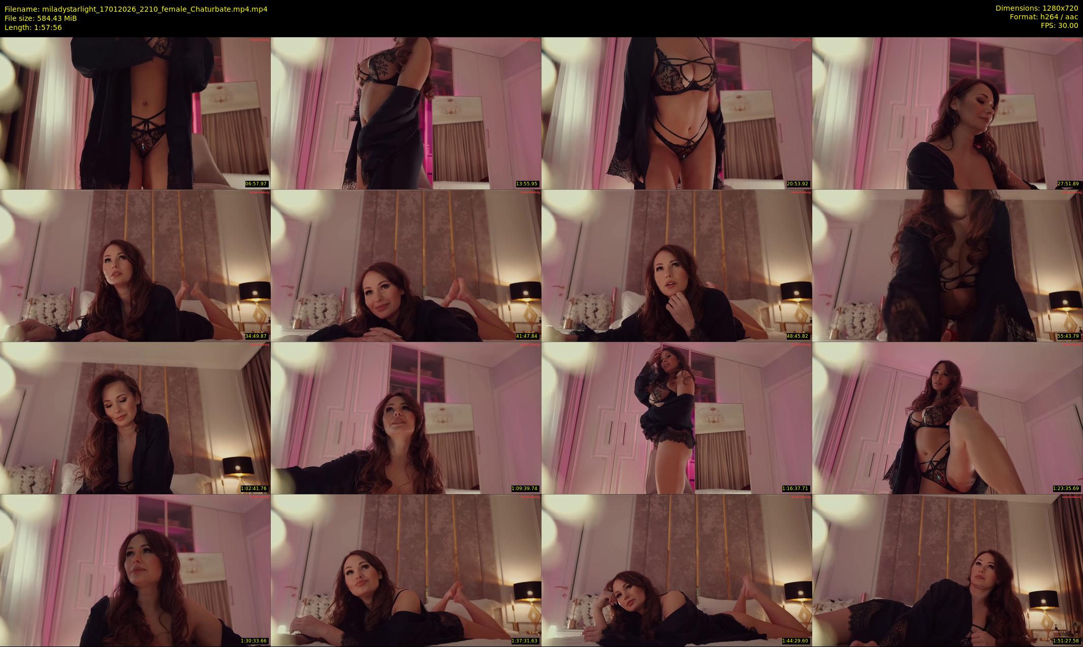 miladystarlight — 118 minute Chaturbate female cam show recording, 720p, Jan 17, 2026
