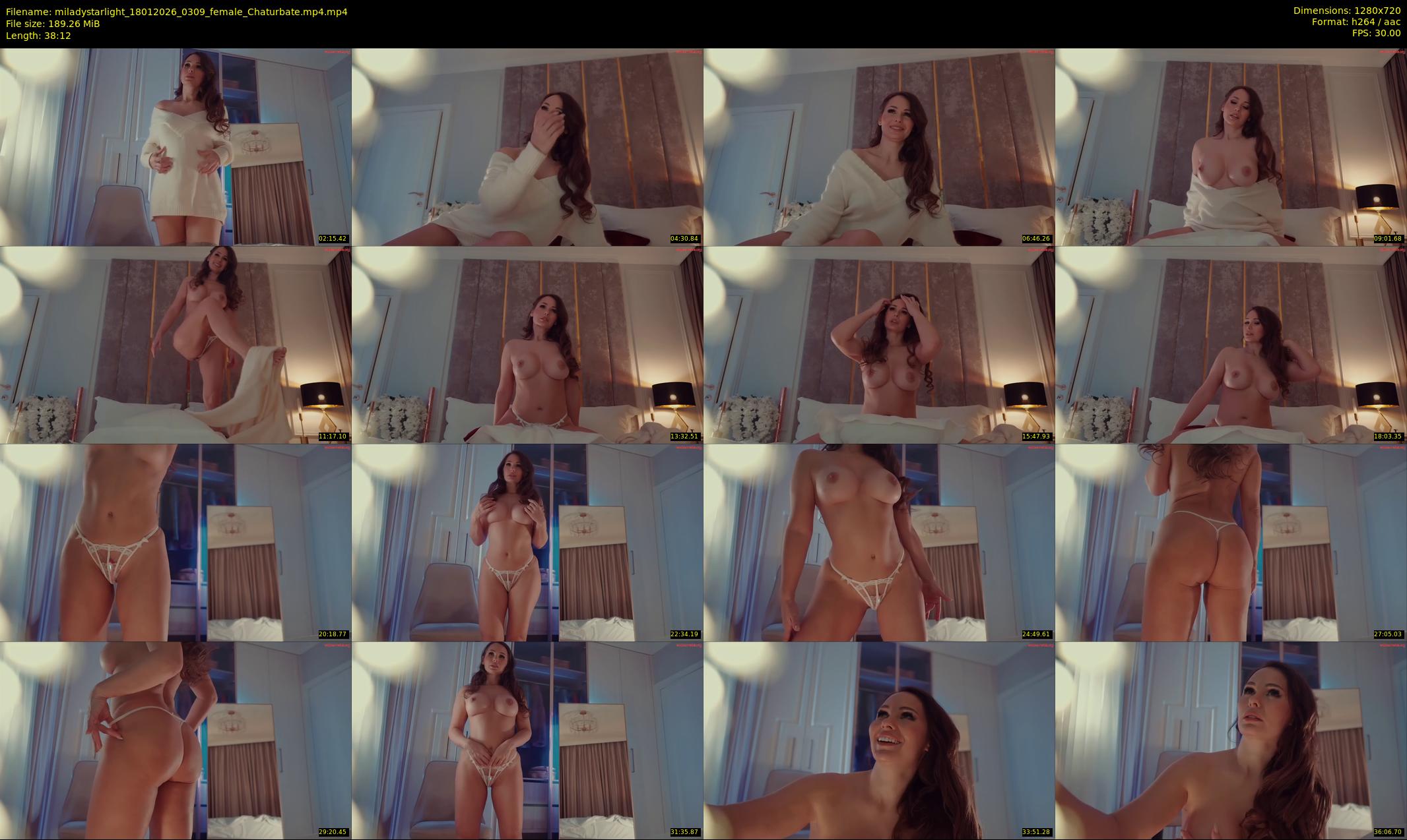 miladystarlight — 39 minute Chaturbate female cam show recording, 720p, Jan 18, 2026