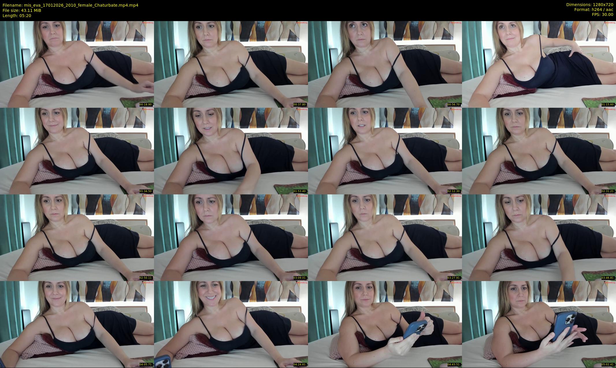 mis_eva — 6 minute Chaturbate female cam show recording, 720p, Jan 17, 2026