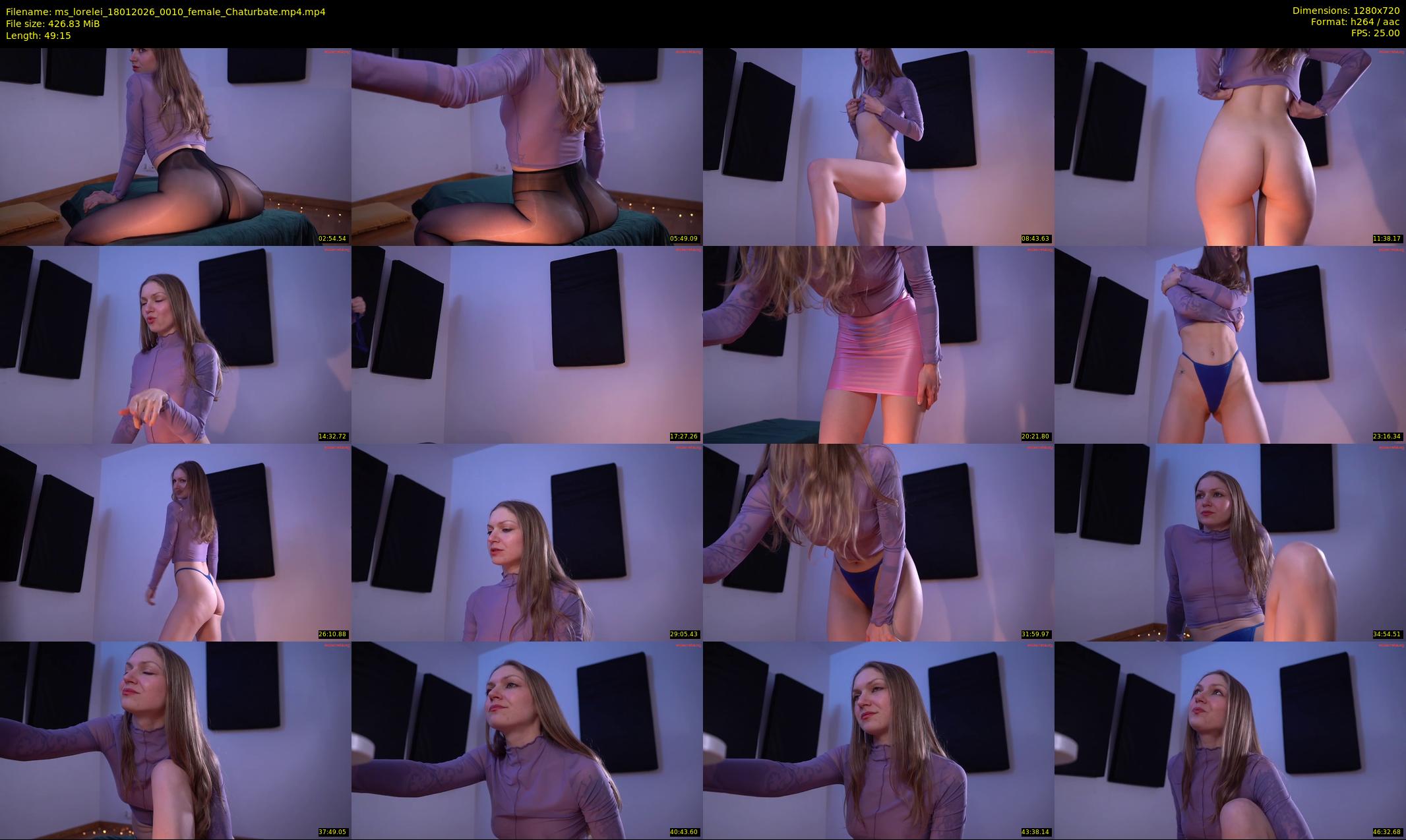 ms_lorelei — 50 minute Chaturbate female cam show recording, 720p, Jan 18, 2026