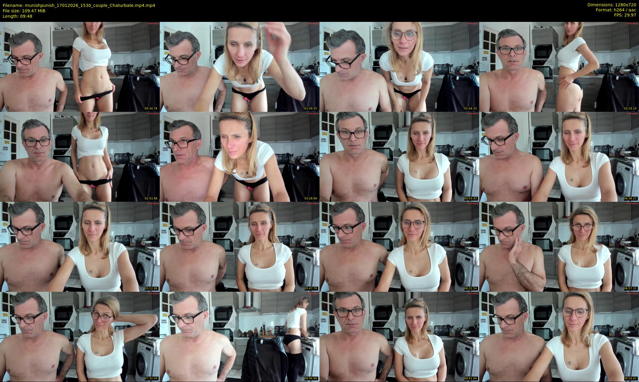munishpunish — 10 minute Chaturbate couple cam show recording, 720p, Jan 17, 2026