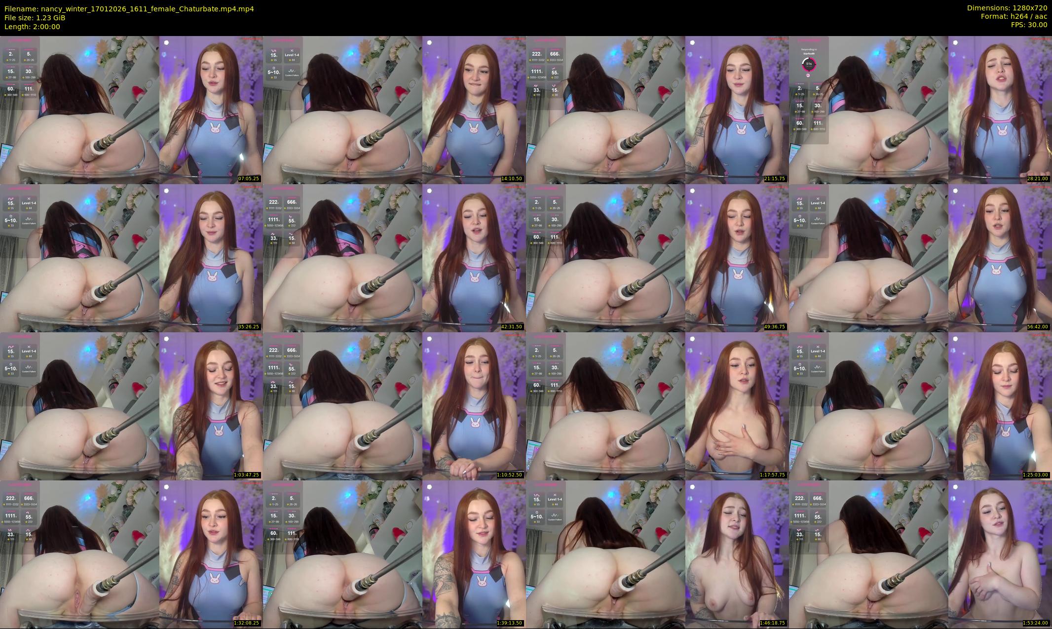 nancy_winter — 120 minute Chaturbate female cam show recording, 720p, Jan 17, 2026