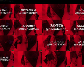neondemon_ — 5 minute Chaturbate female cam show recording, 720p, Jan 18, 2026