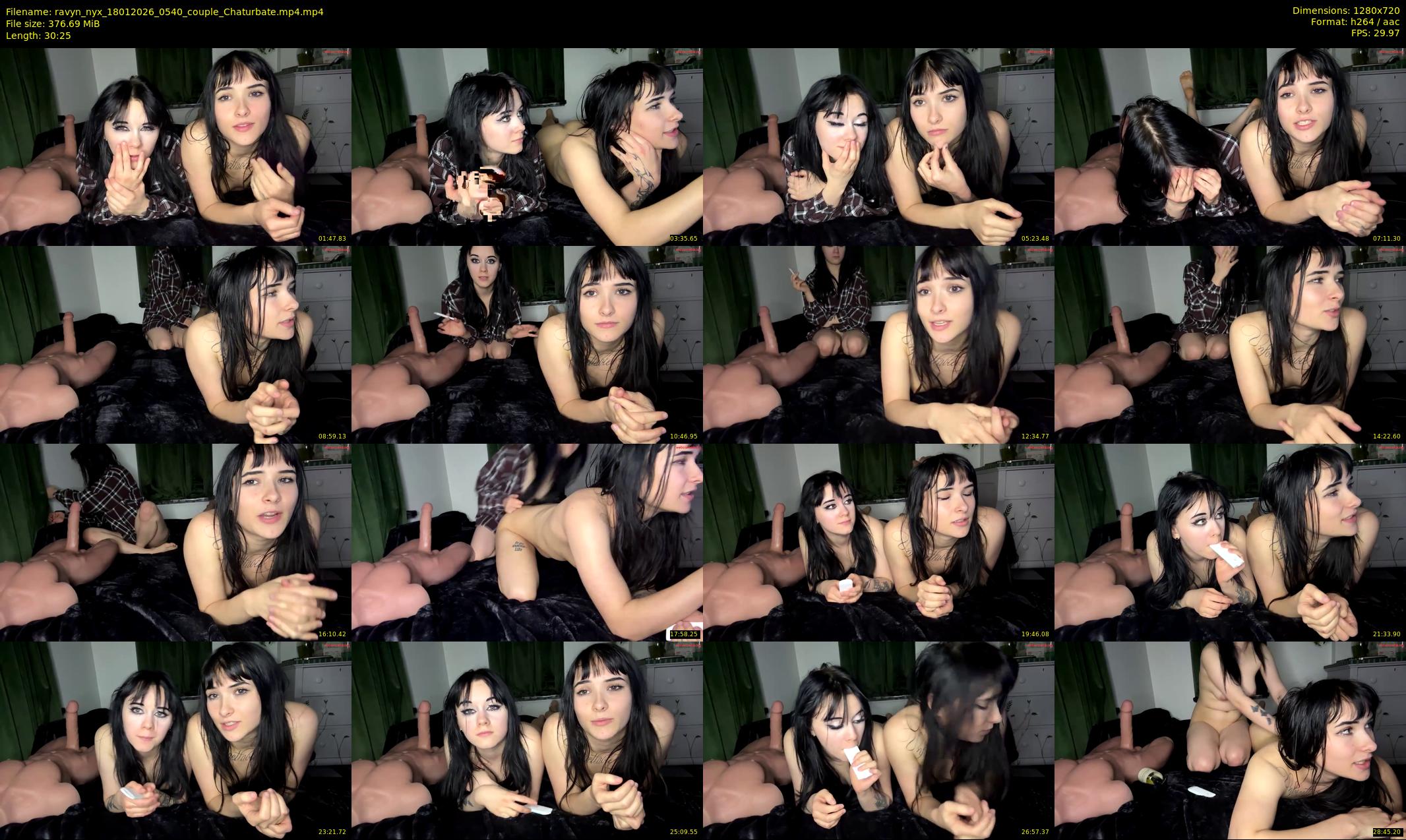 ravyn_nyx — 31 minute Chaturbate female cam show recording, 720p, Jan 18, 2026