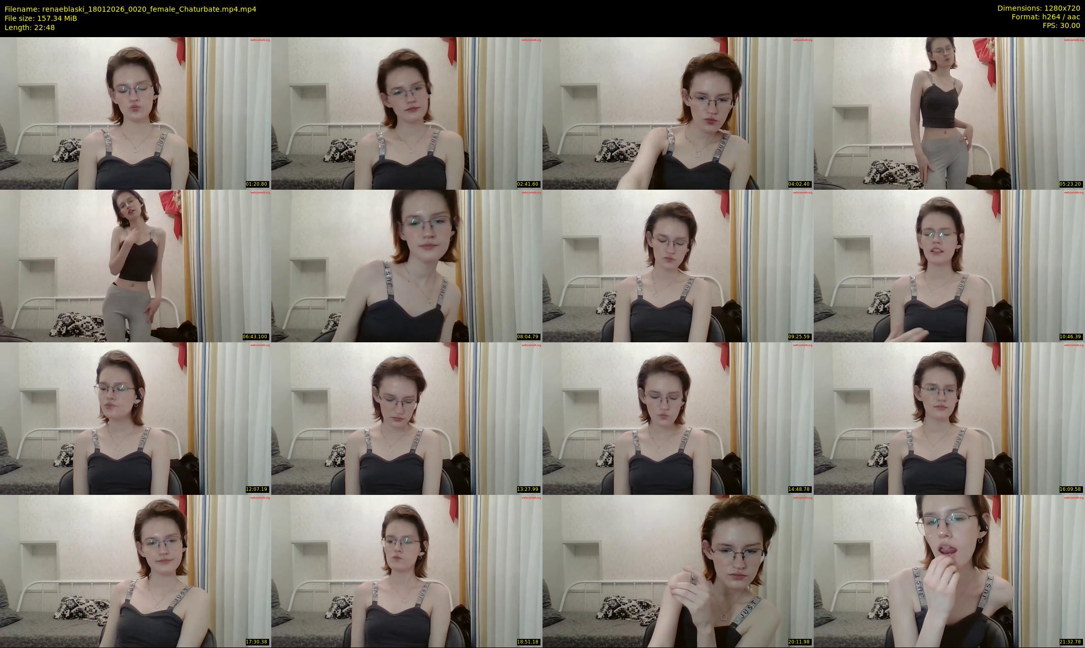 renaeblaski — 23 minute Chaturbate female cam show recording, 720p, Jan 18, 2026