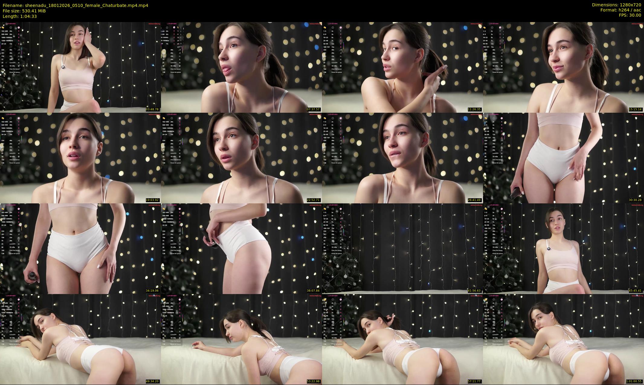 sheenadu — 65 minute Chaturbate female cam show recording, 720p, Jan 18, 2026