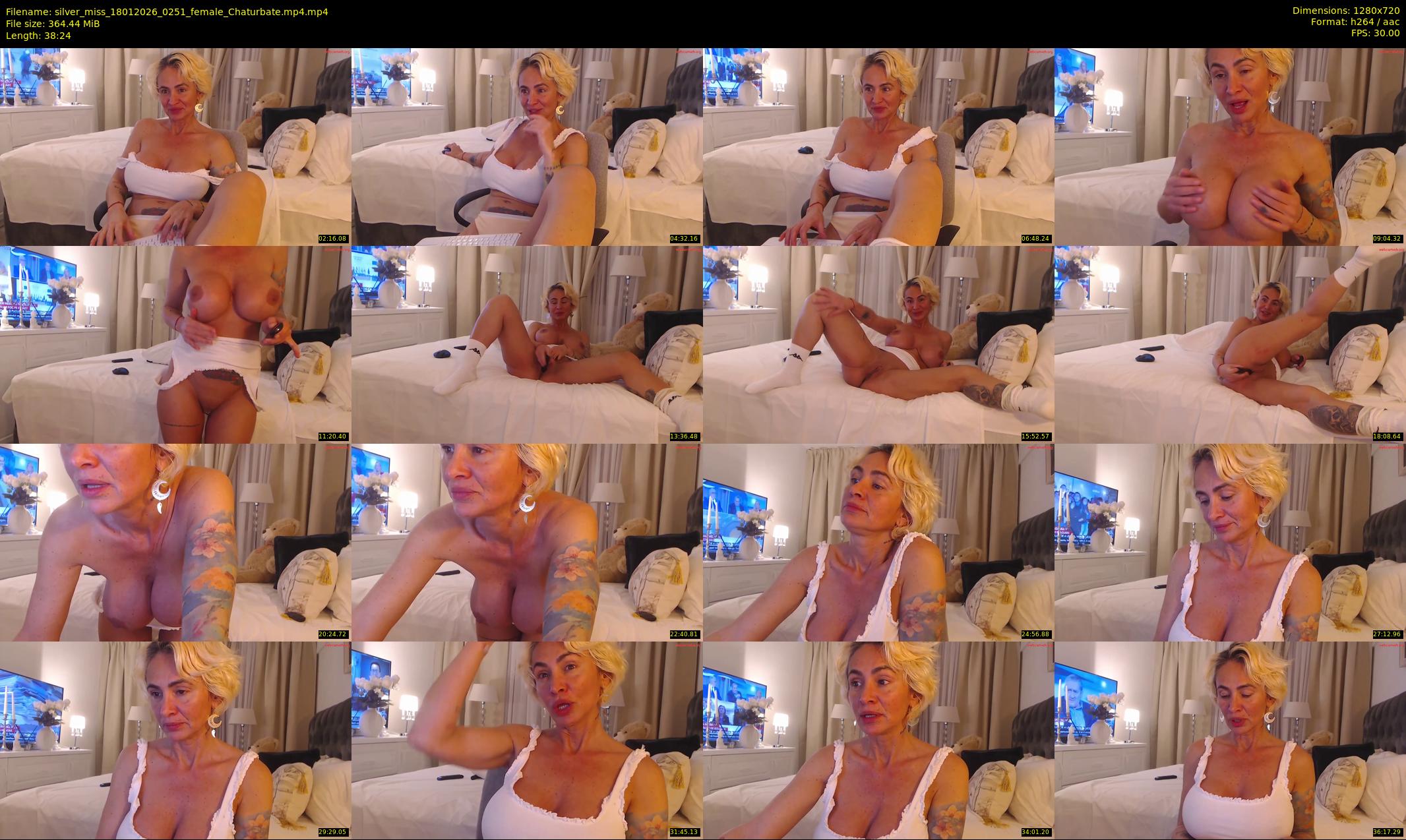silver_miss — 39 minute Chaturbate female cam show recording, 720p, Jan 18, 2026