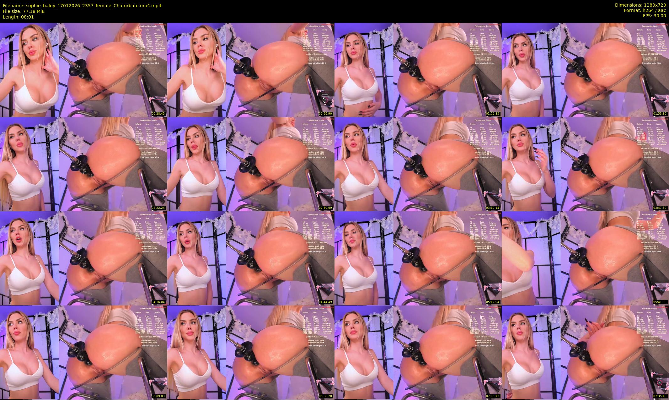 sophie_baley — 9 minute Chaturbate female cam show recording, 720p, Jan 17, 2026