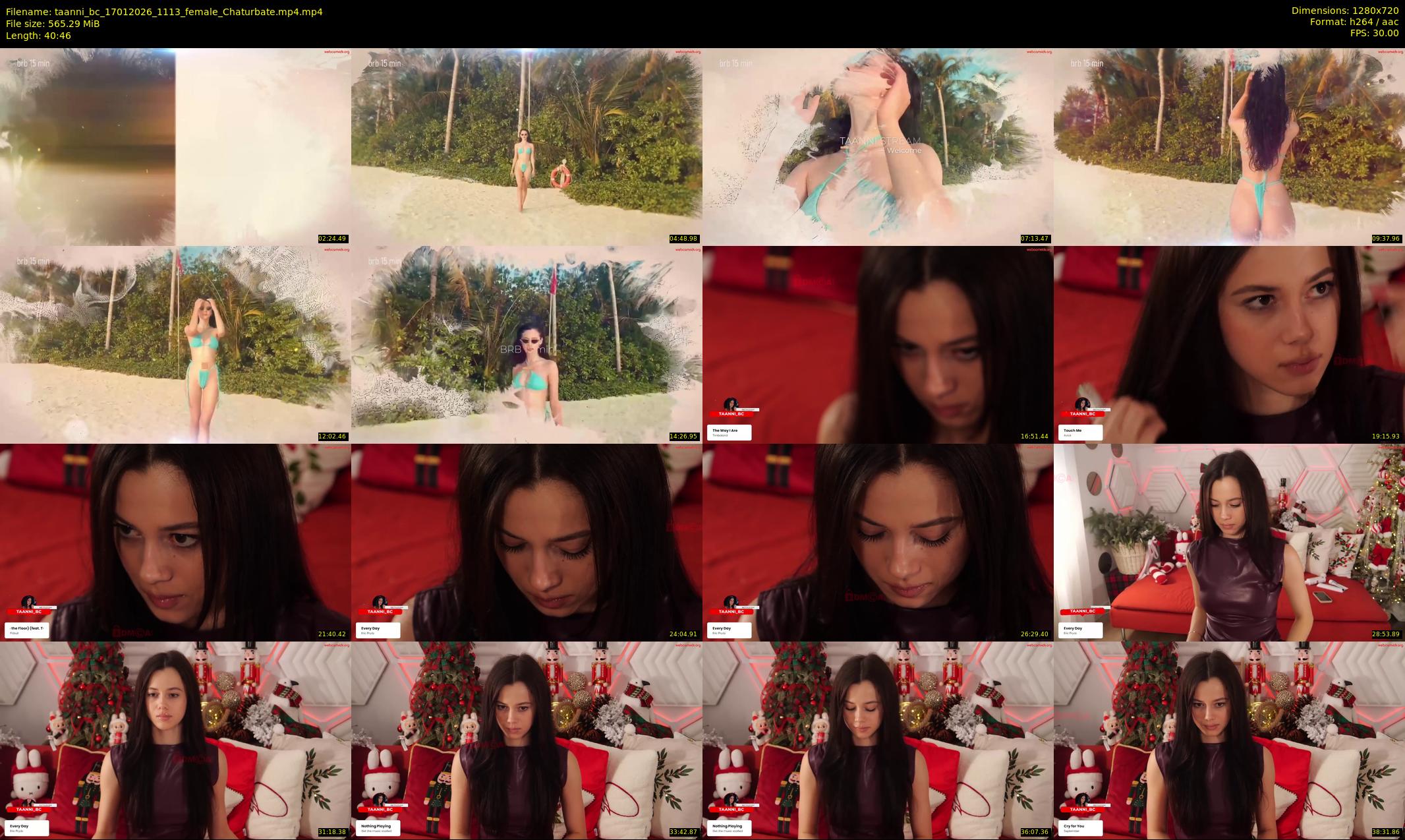 taanni_bc — 41 minute Chaturbate female cam show recording, 720p, Jan 17, 2026