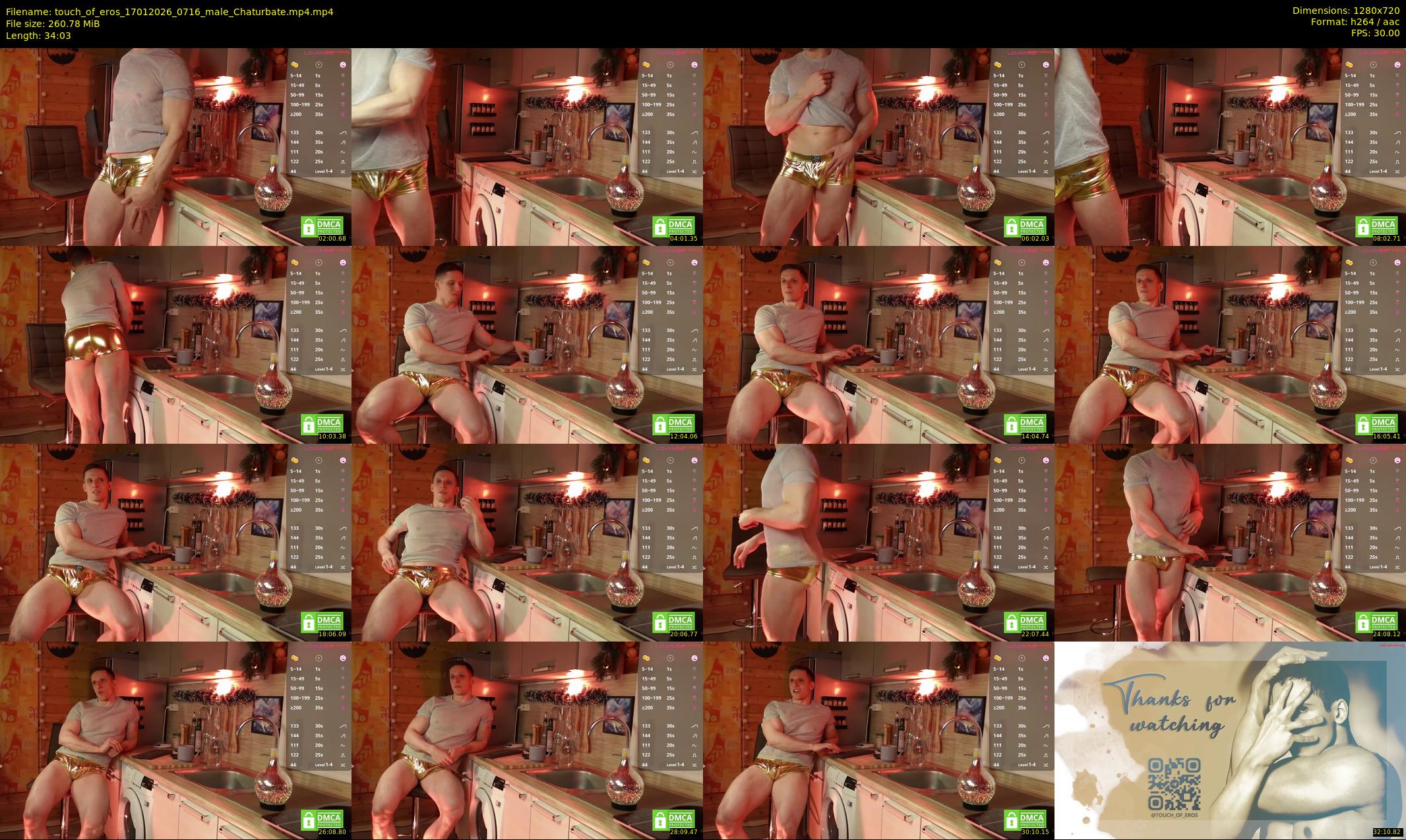 touch_of_eros — 35 minute Chaturbate male cam show recording, 720p, Jan 17, 2026