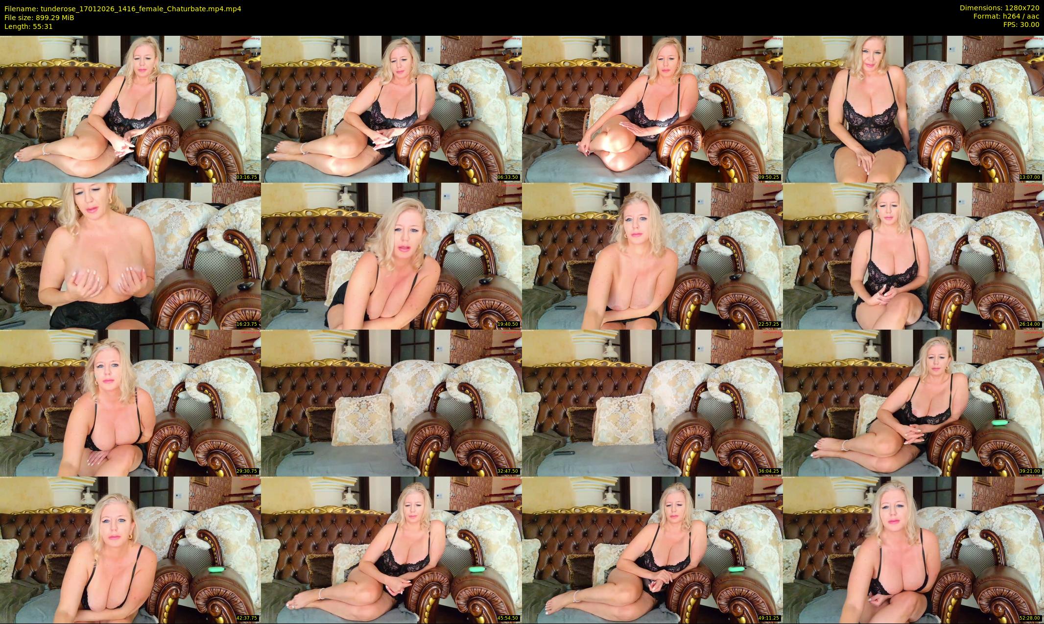 tunderose — 56 minute Chaturbate female cam show recording, 720p, Jan 17, 2026