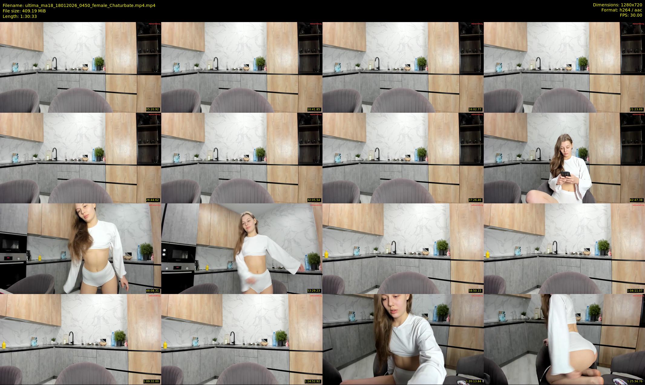 ultima_ma18 — 91 minute Chaturbate female cam show recording, 720p, Jan 18, 2026