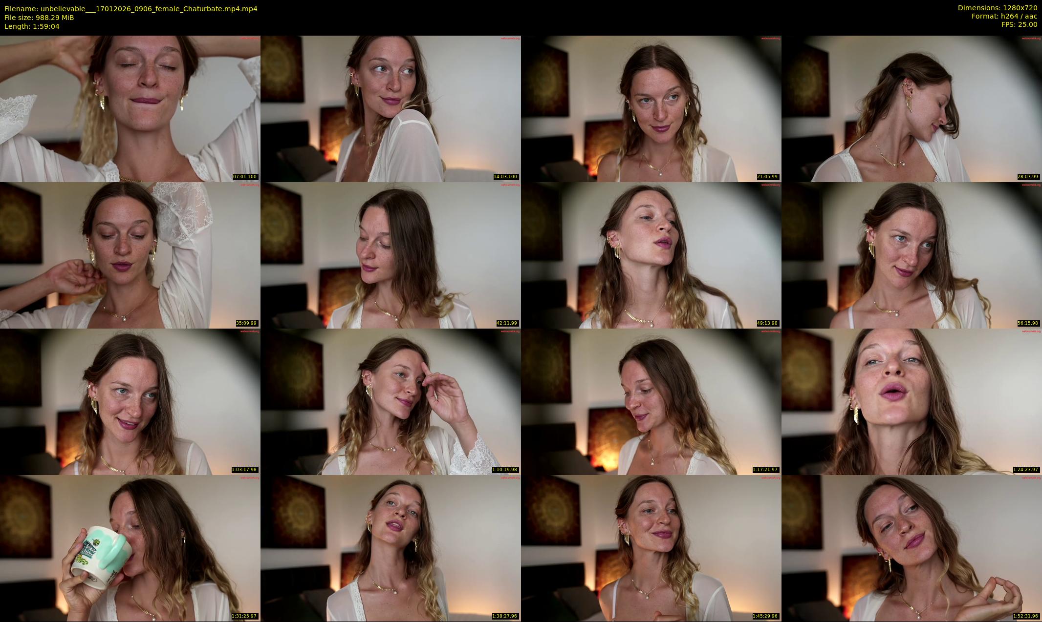 unbelievable__ — 120 minute Chaturbate female cam show recording, 720p, Jan 17, 2026