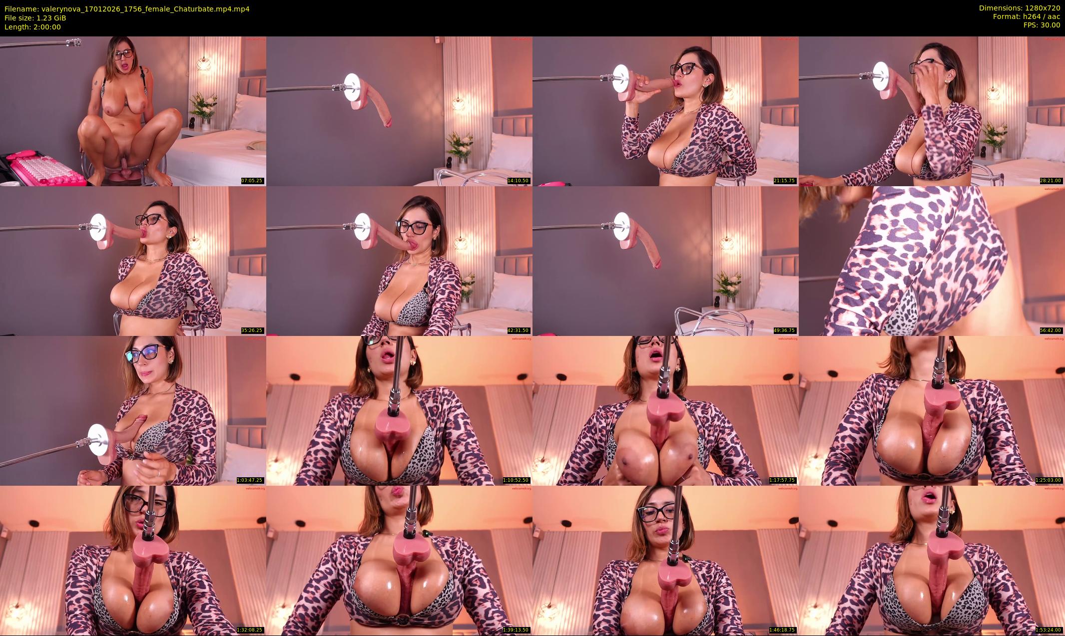 valerynova — 120 minute Chaturbate female cam show recording, 720p, Jan 17, 2026