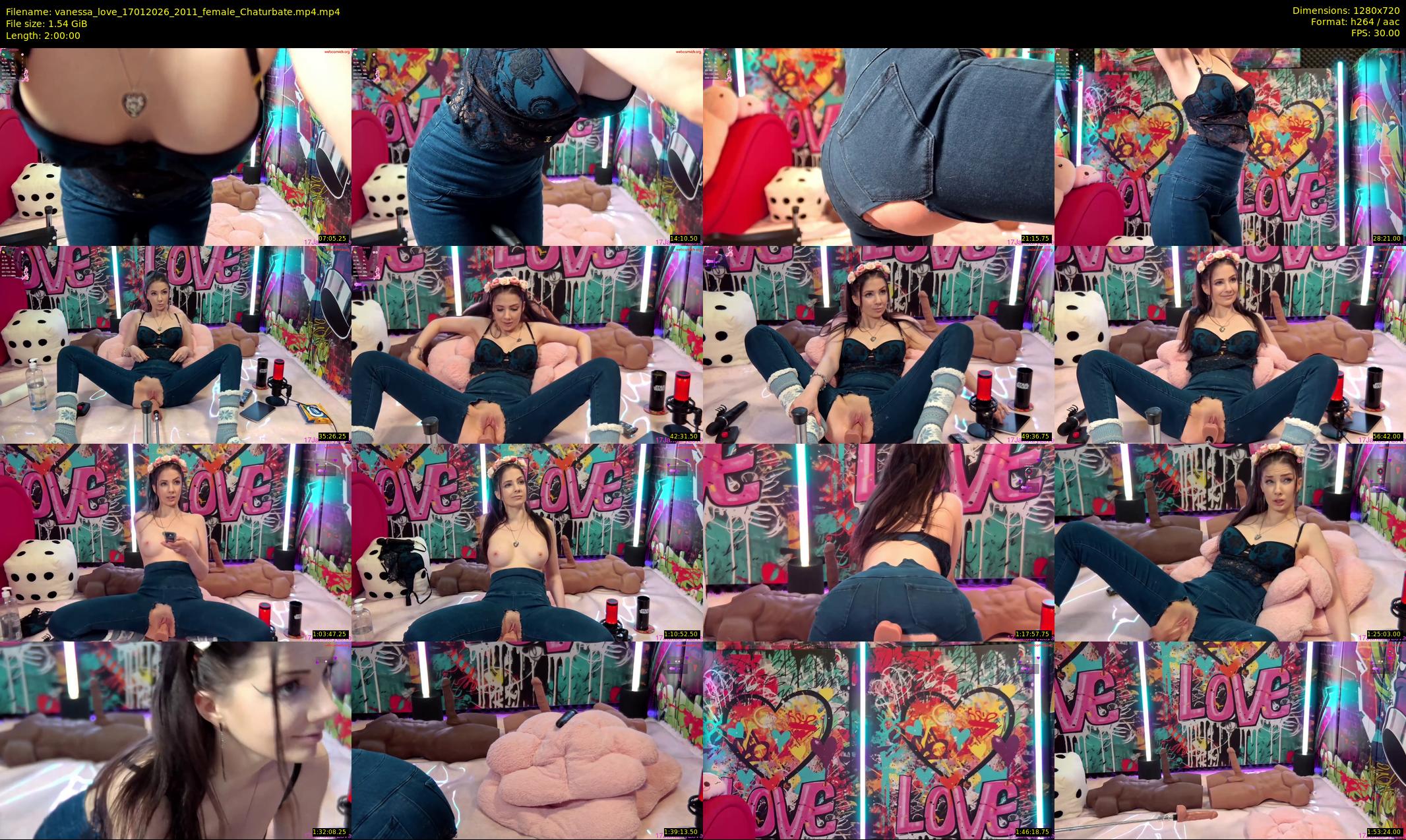 vanessa_love — 120 minute Chaturbate female cam show recording, 720p, Jan 17, 2026