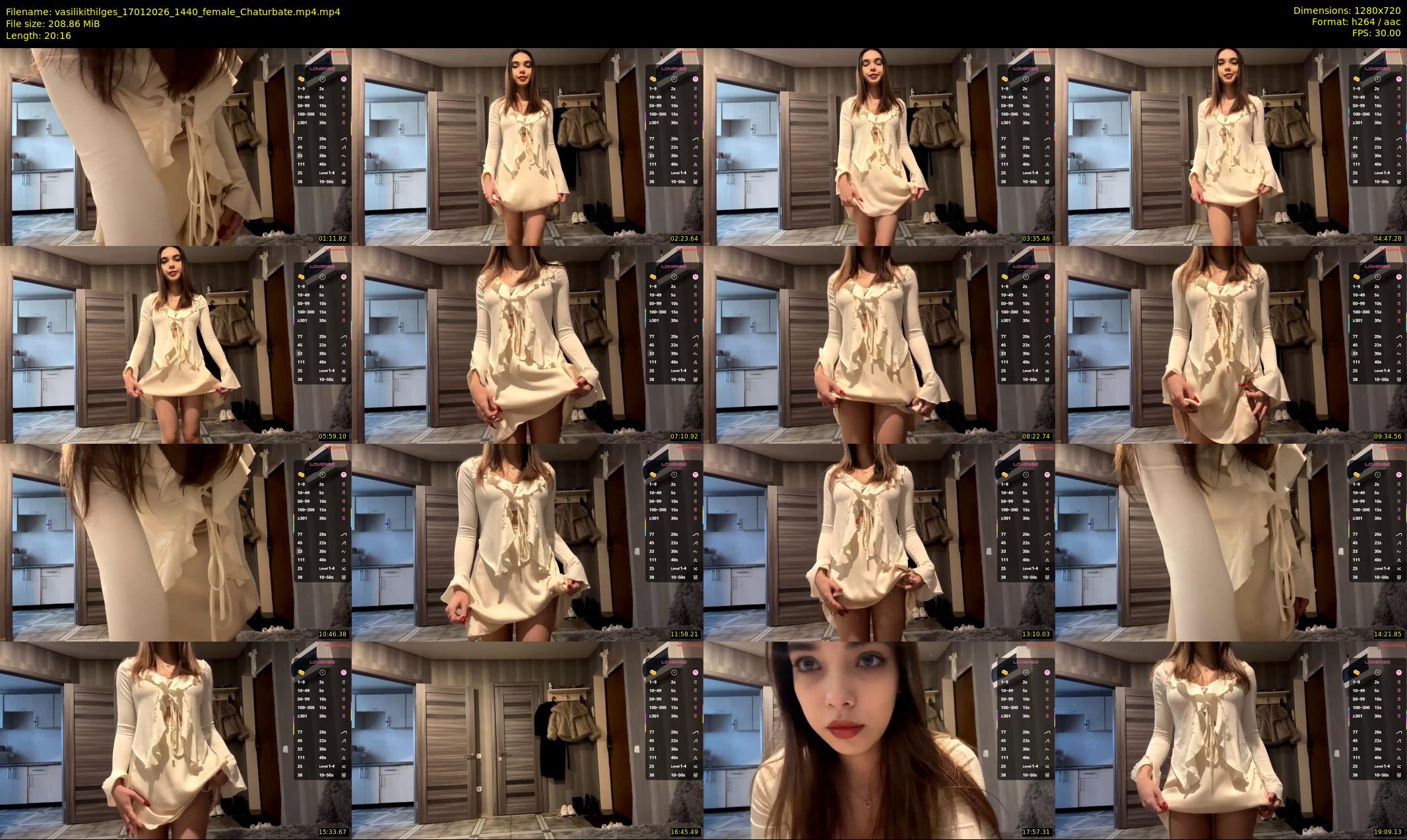 vasilikithilges — 21 minute Chaturbate female cam show recording, 720p, Jan 17, 2026