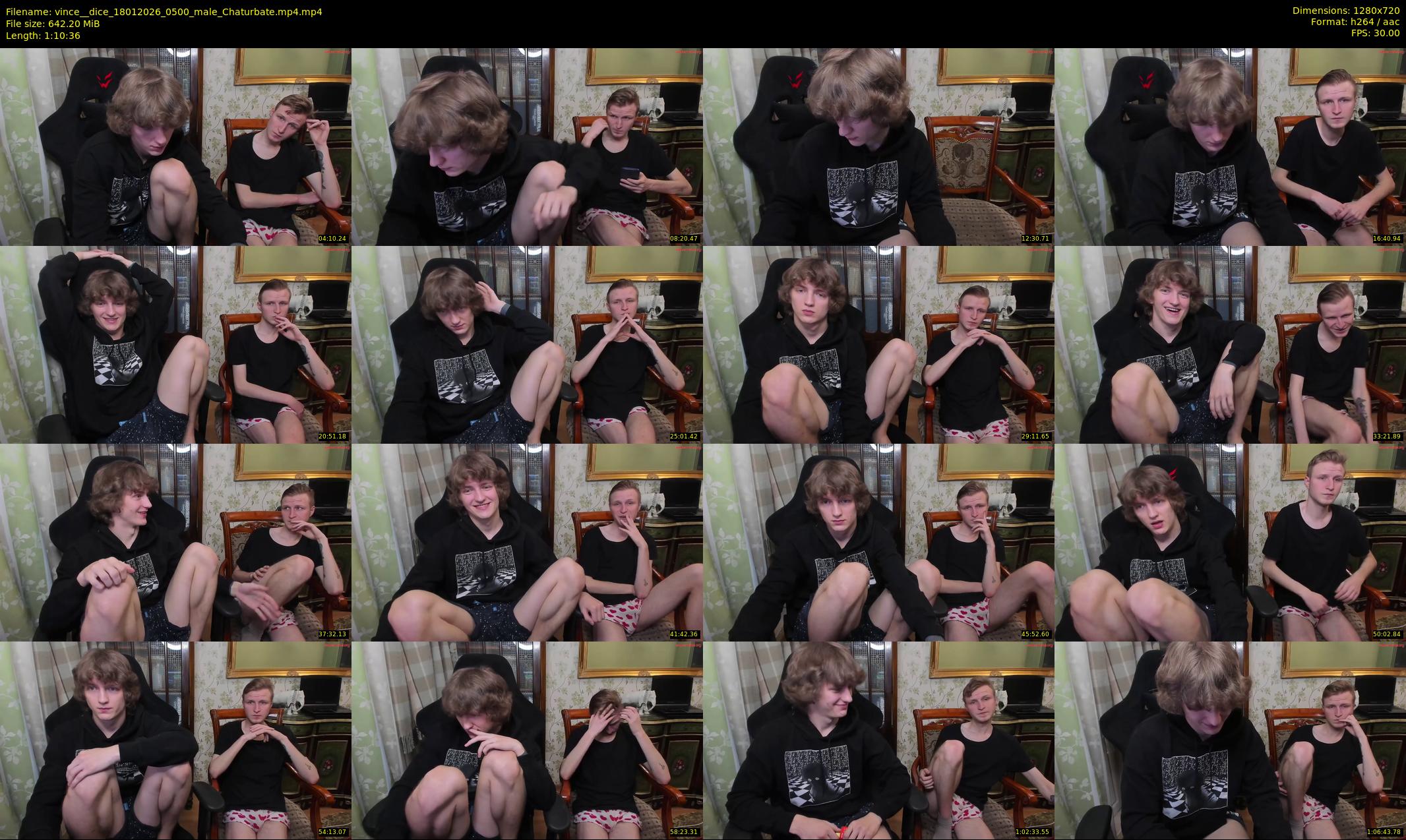 vince__dice — 71 minute Chaturbate male cam show recording, 720p, Jan 18, 2026