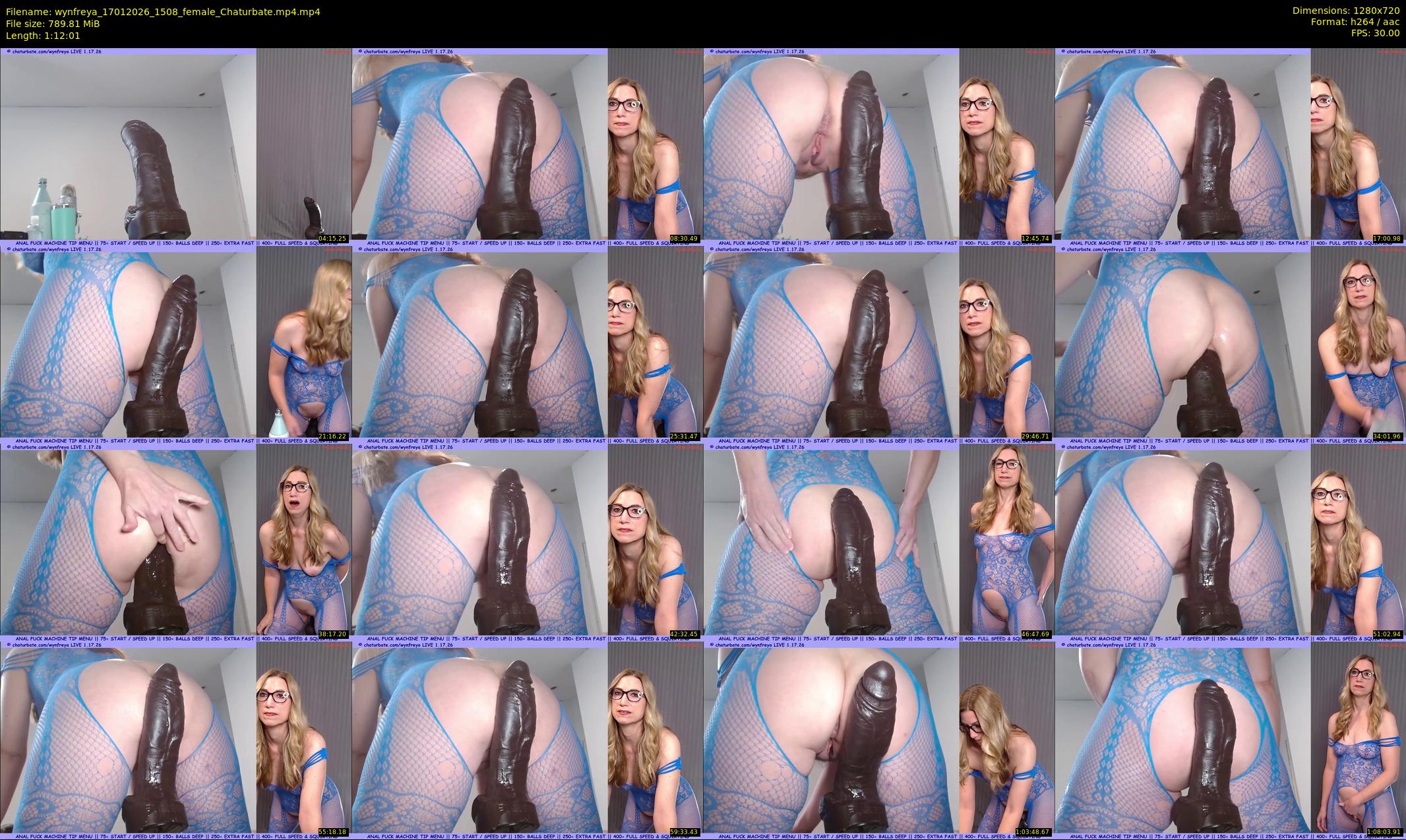 wynfreya — 73 minute Chaturbate female cam show recording, 720p, Jan 17, 2026