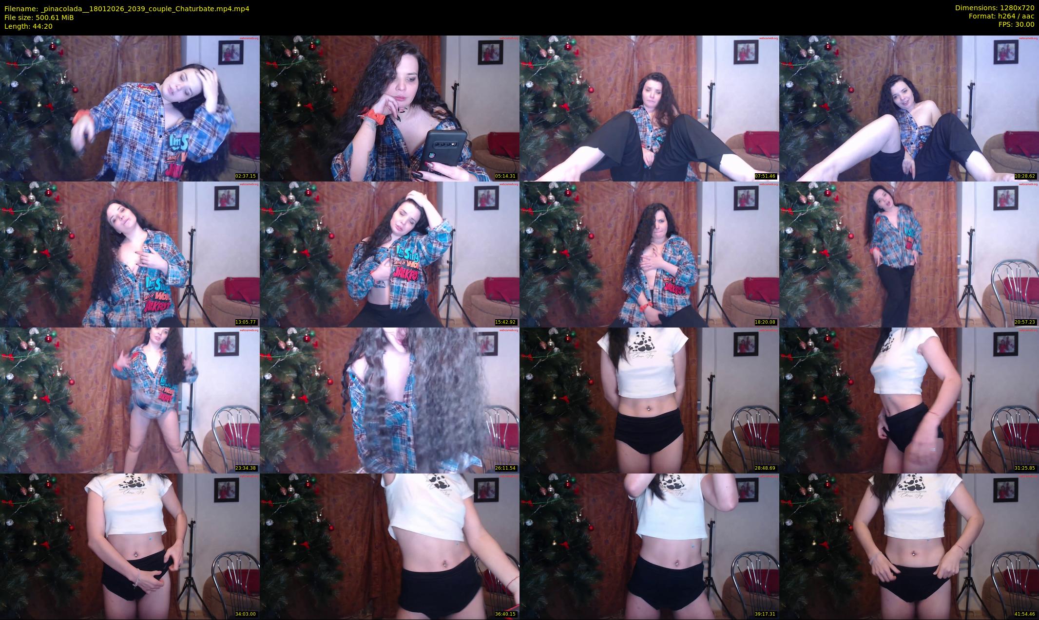 _pinacolada_ — 45 minute Chaturbate couple cam show recording, 720p, Jan 18, 2026