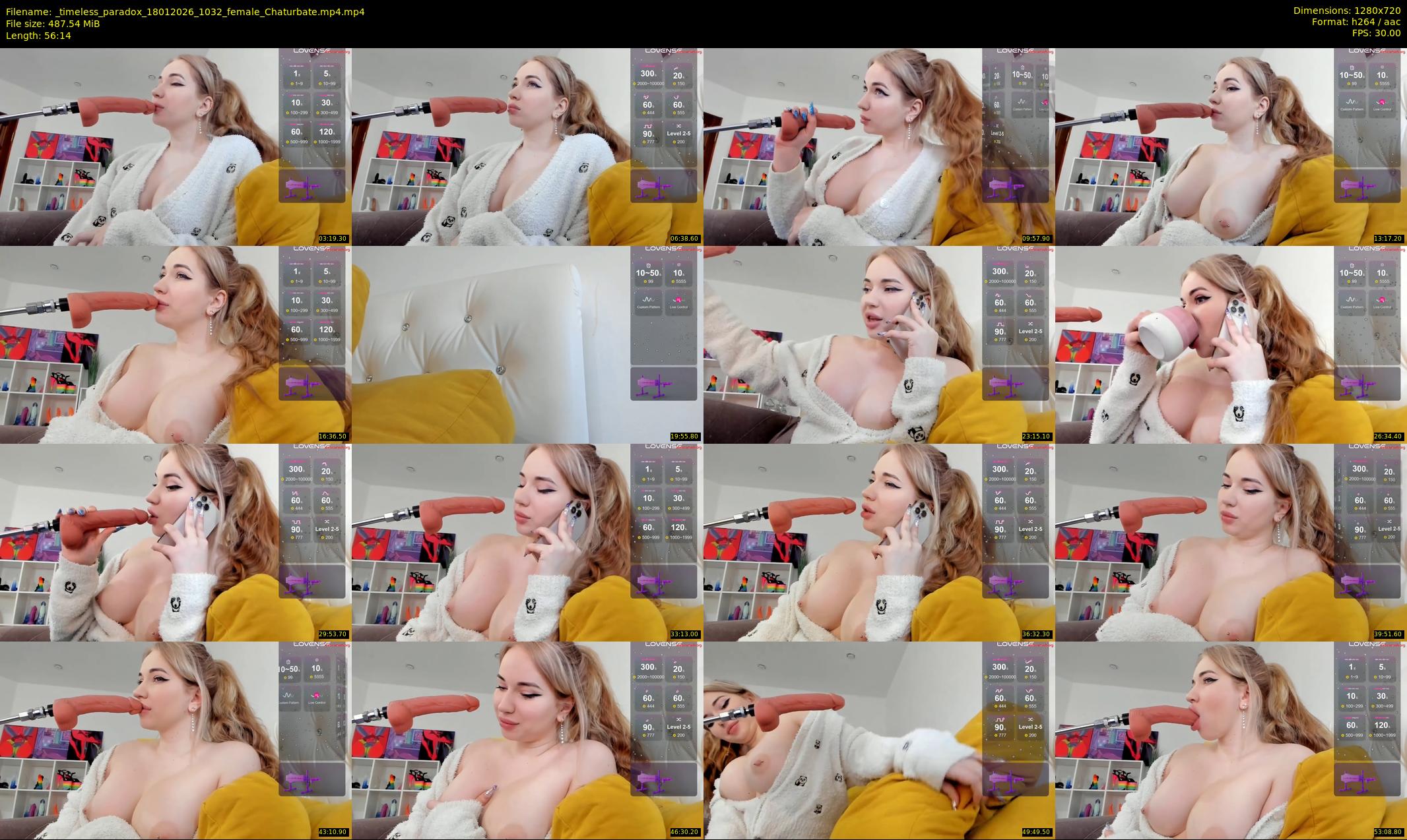 _timeless_paradox — 57 minute Chaturbate female cam show recording, 720p, Jan 18, 2026