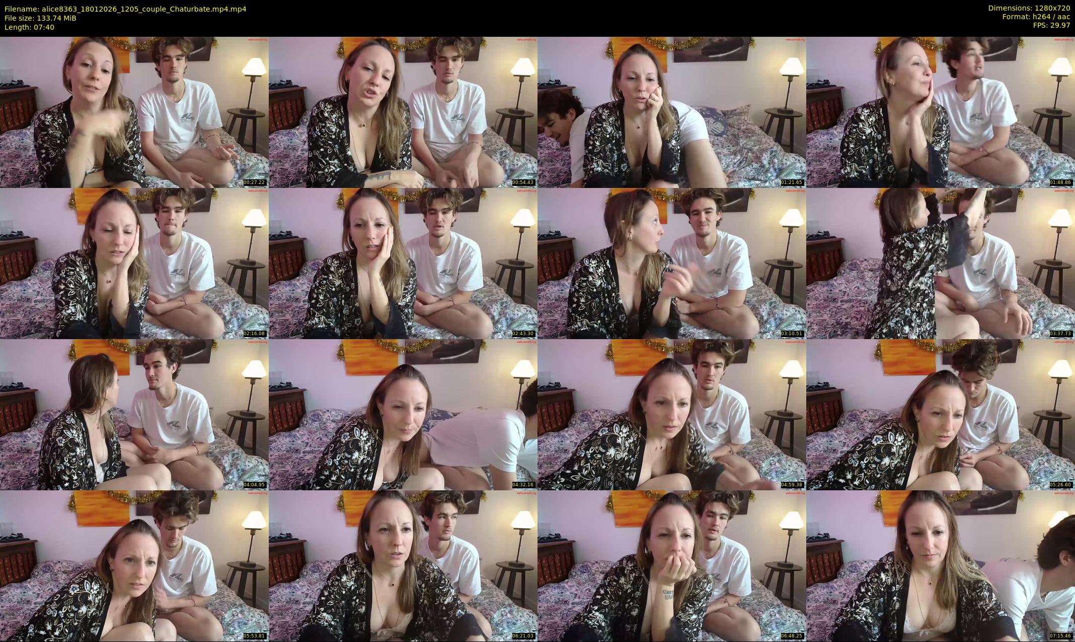 alice8363 — 8 minute Chaturbate female cam show recording, 720p, Jan 18, 2026