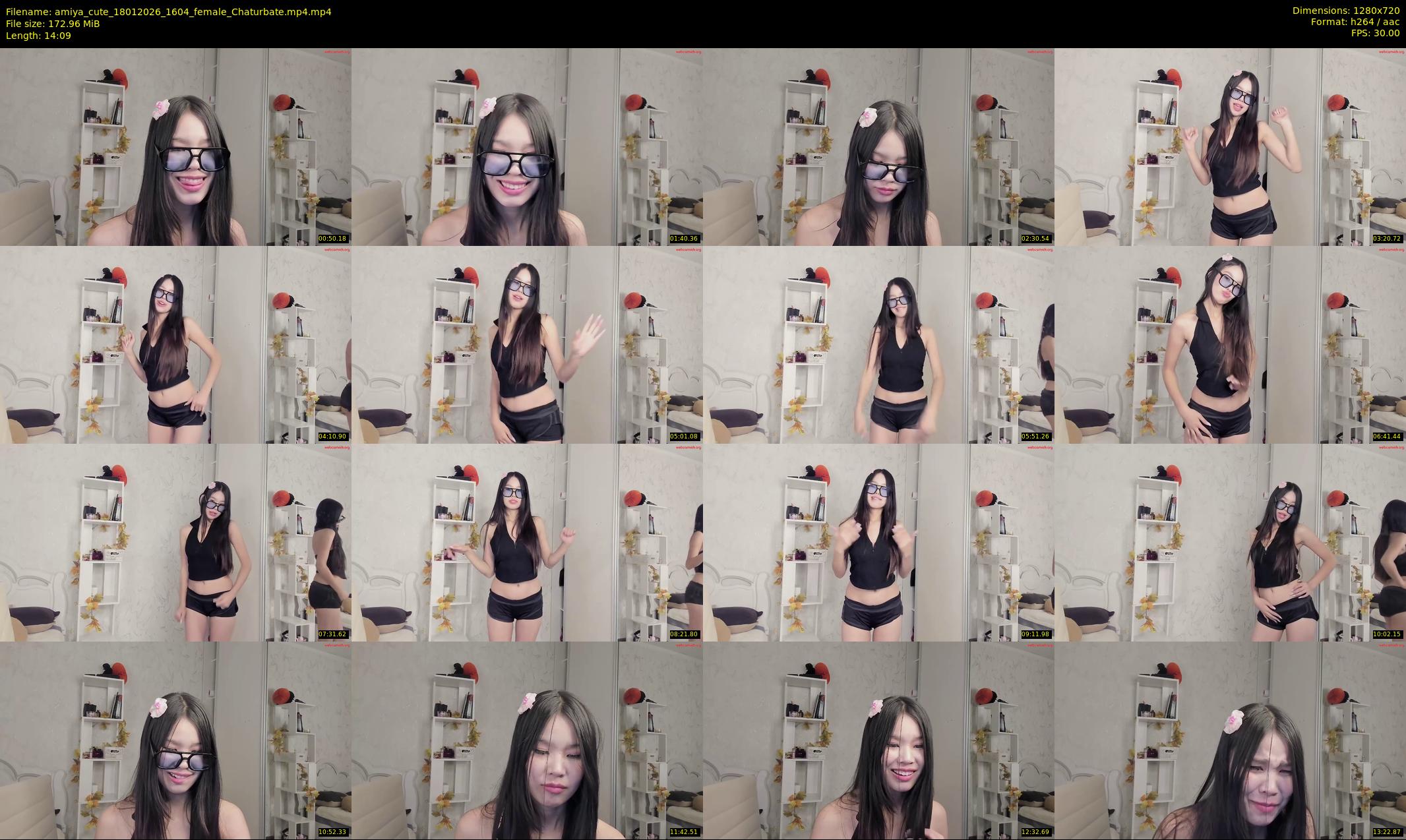 amiya_cute — 15 minute Chaturbate female cam show recording, 720p, Jan 18, 2026