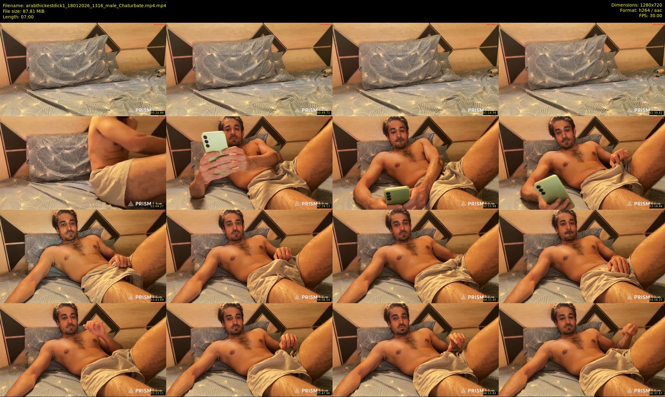 arabthickestdick1 — 7 minute Chaturbate couple cam show recording, 720p, Jan 18, 2026