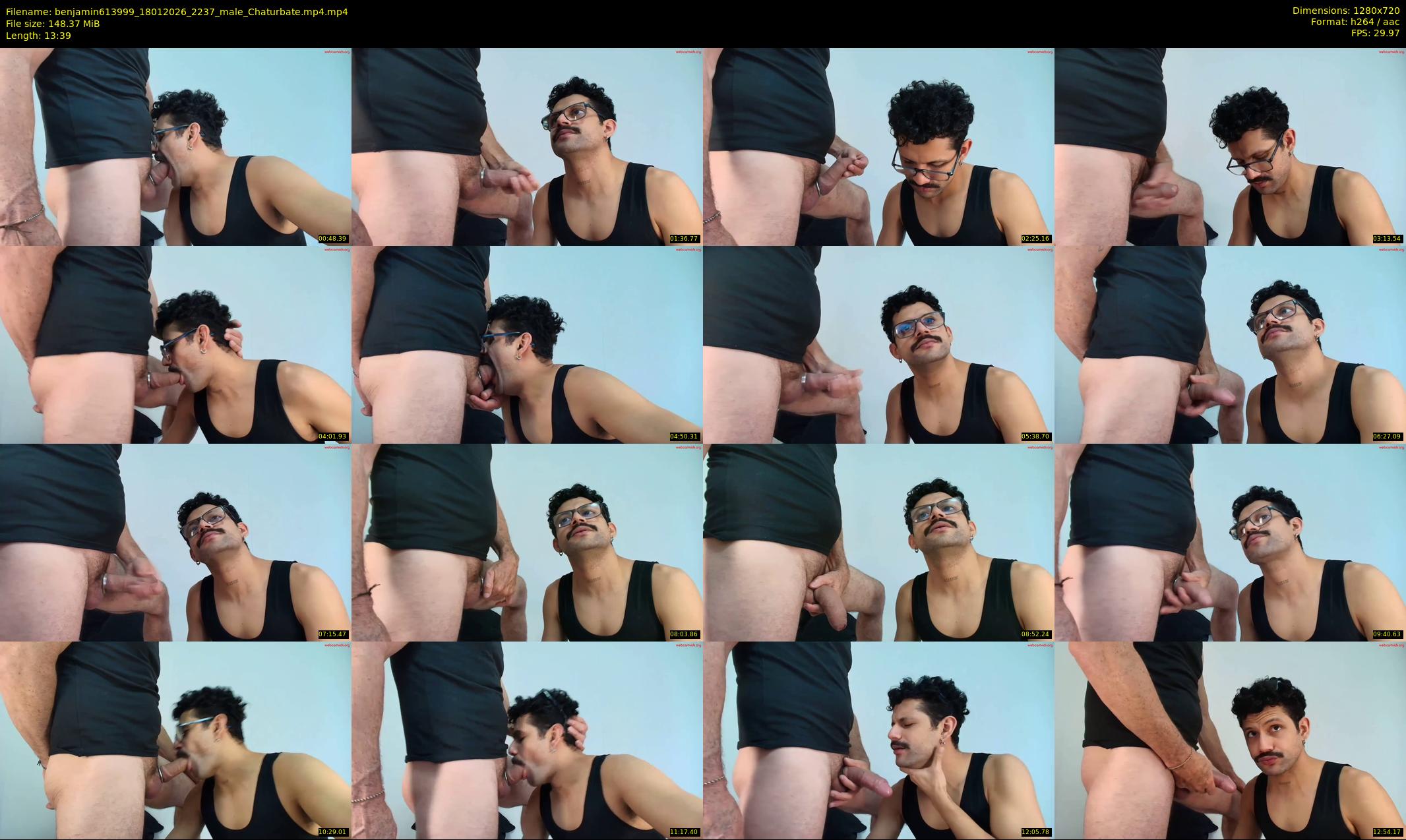 benjamin613999 — 14 minute Chaturbate male cam show recording, 720p, Jan 18, 2026