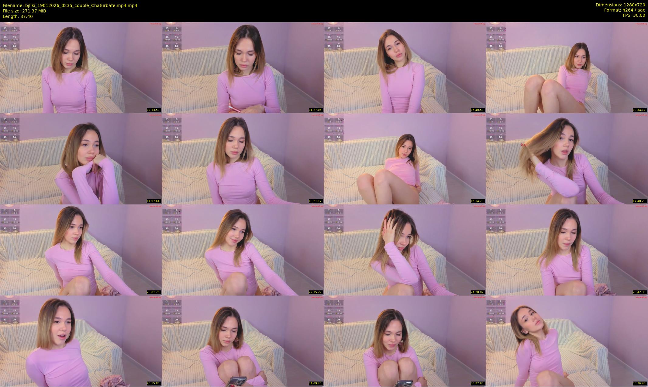 bjliki — 38 minute Chaturbate couple cam show recording, 720p, Jan 19, 2026