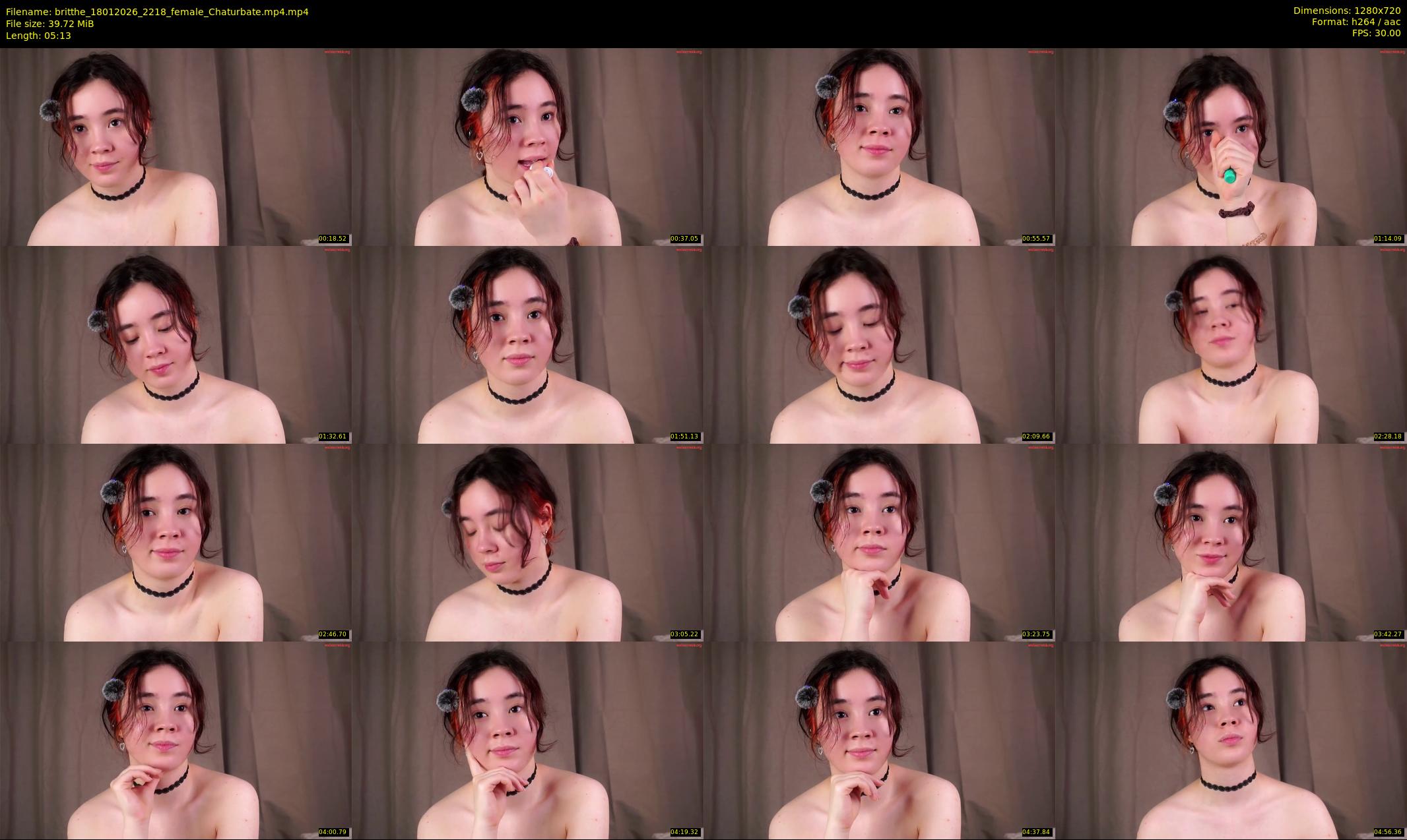 britthe — 6 minute Chaturbate female cam show recording, 720p, Jan 18, 2026
