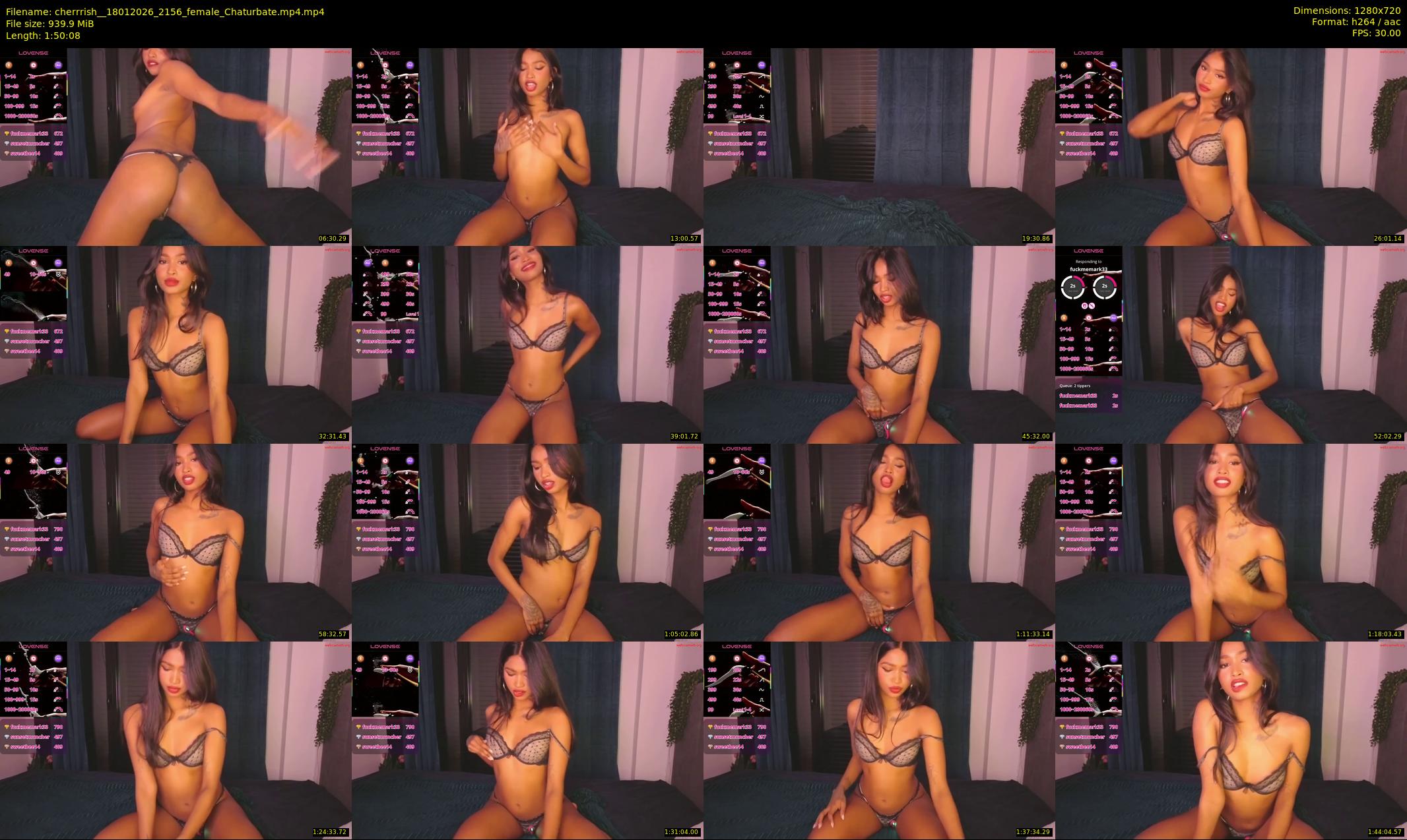 cherrrish_ — 111 minute Chaturbate female cam show recording, 720p, Jan 18, 2026