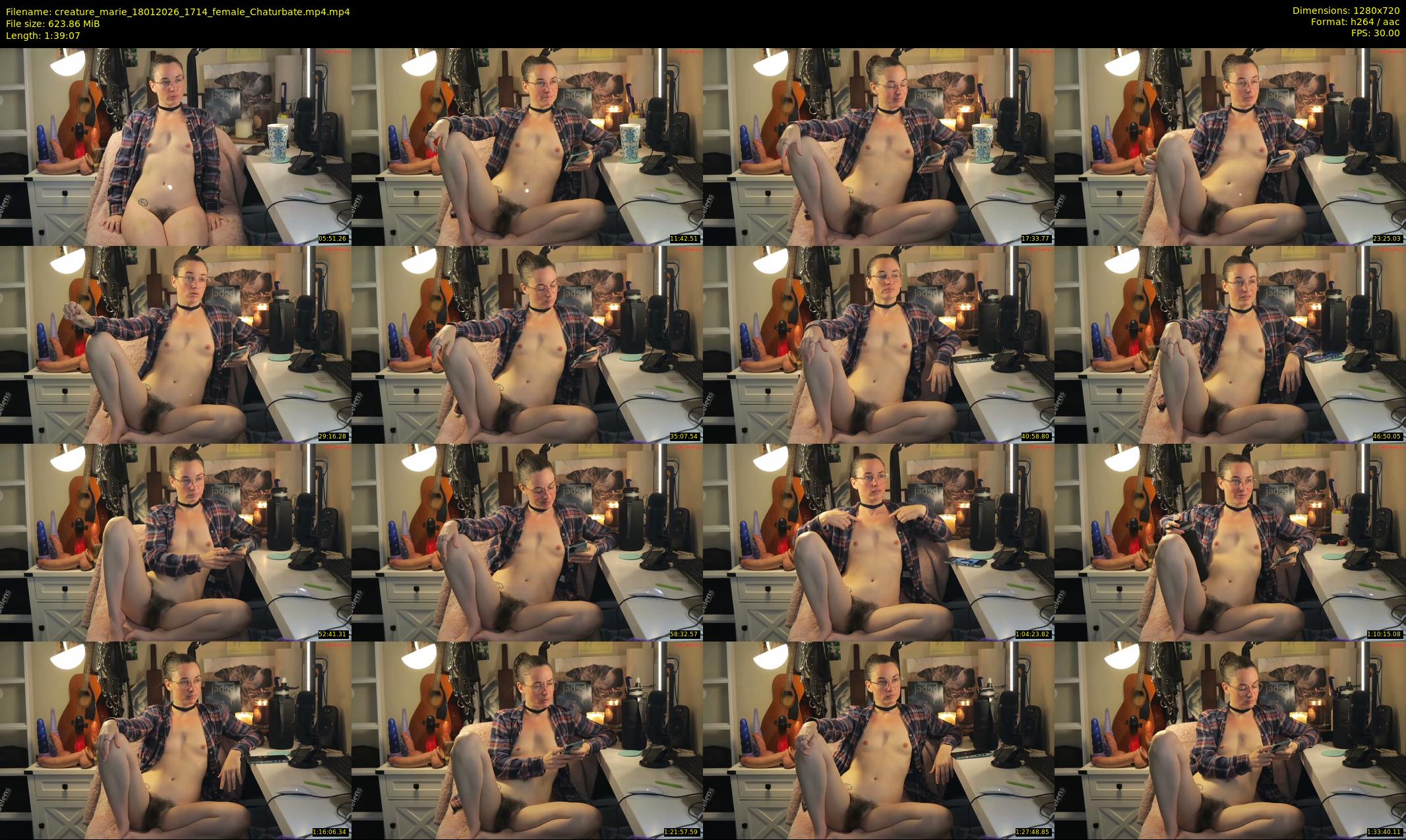 creature_marie — 100 minute Chaturbate female cam show recording, 720p, Jan 18, 2026