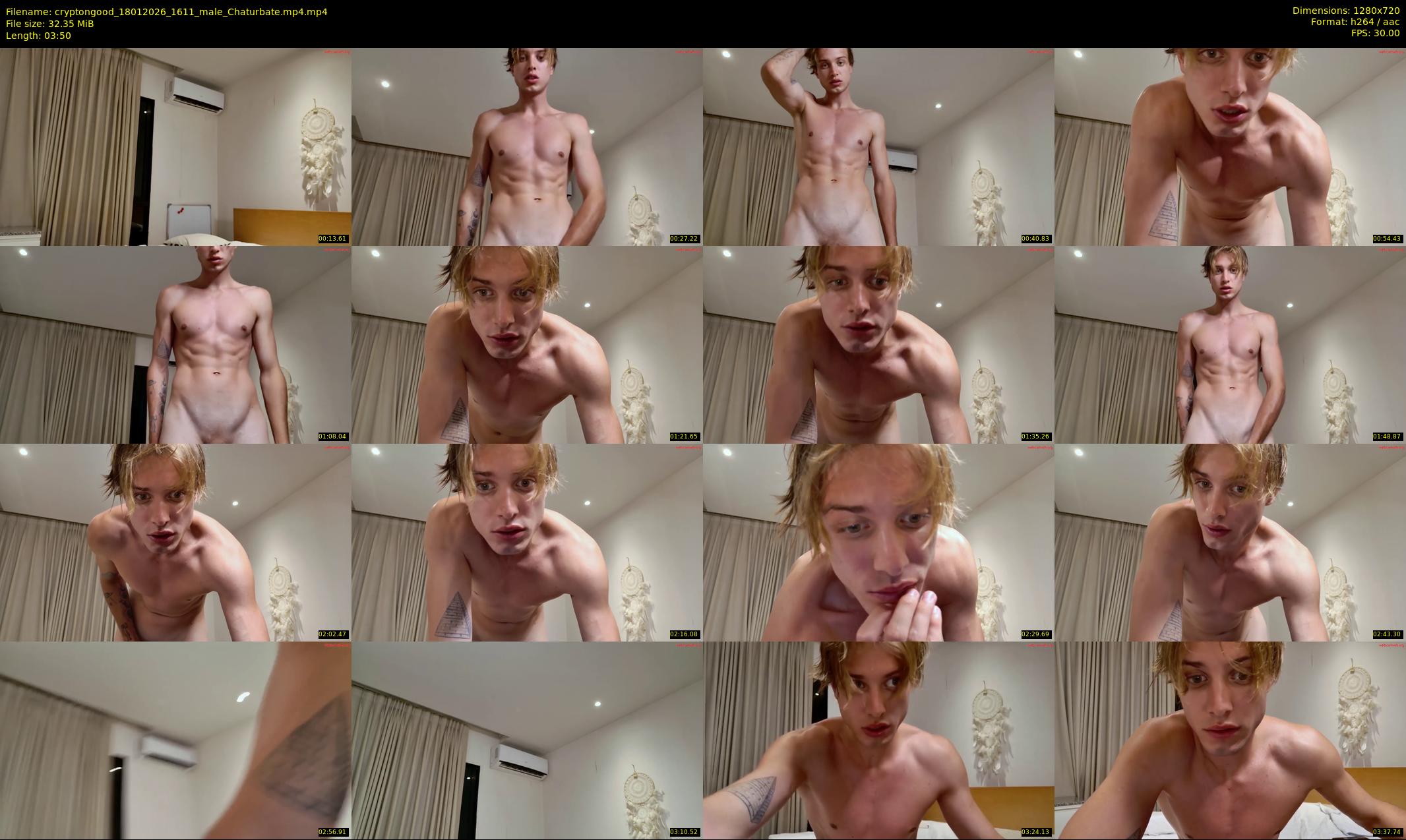 cryptongood — 4 minute Chaturbate male cam show recording, 720p, Jan 18, 2026