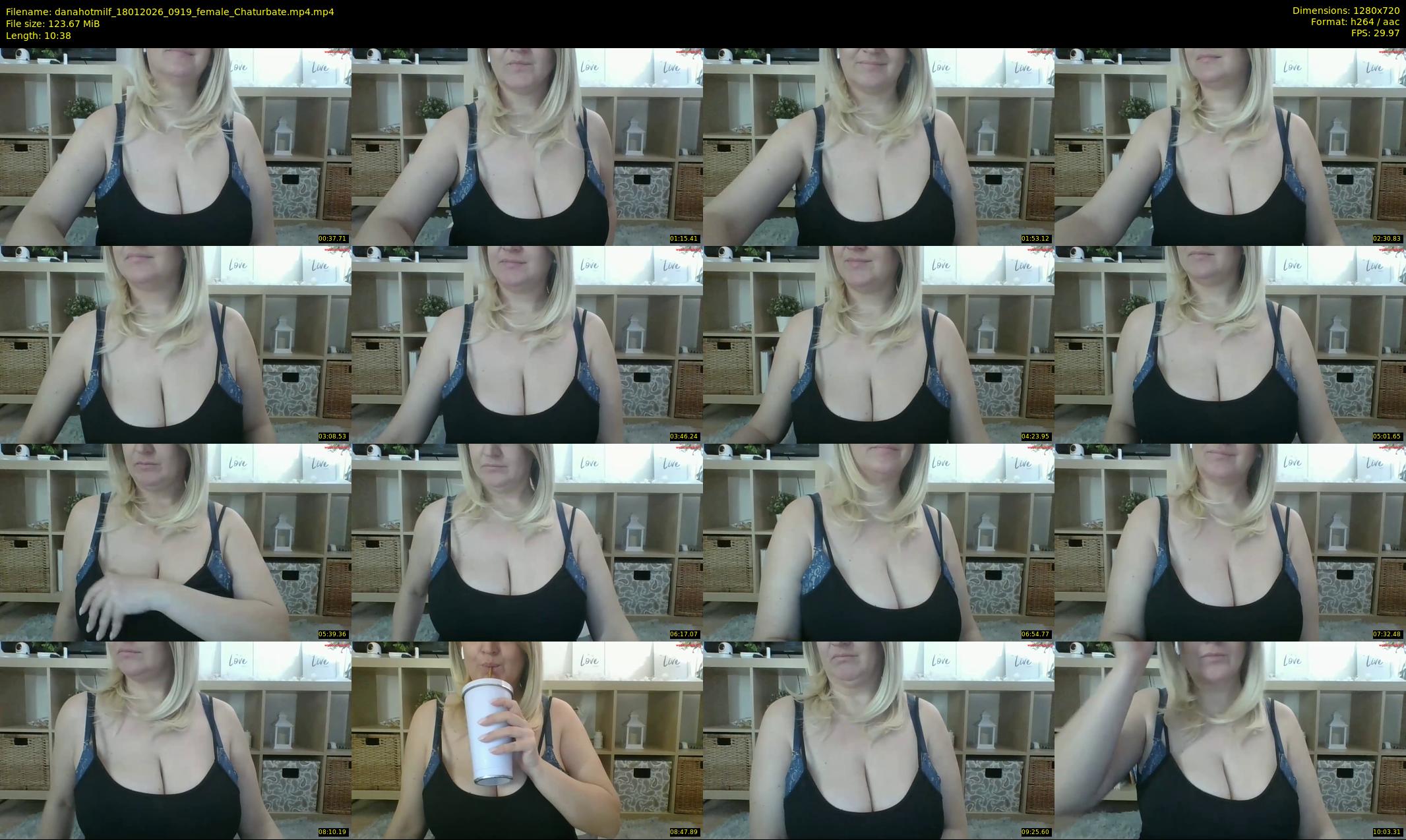 danahotmilf — 11 minute Chaturbate female cam show recording, 720p, Jan 18, 2026