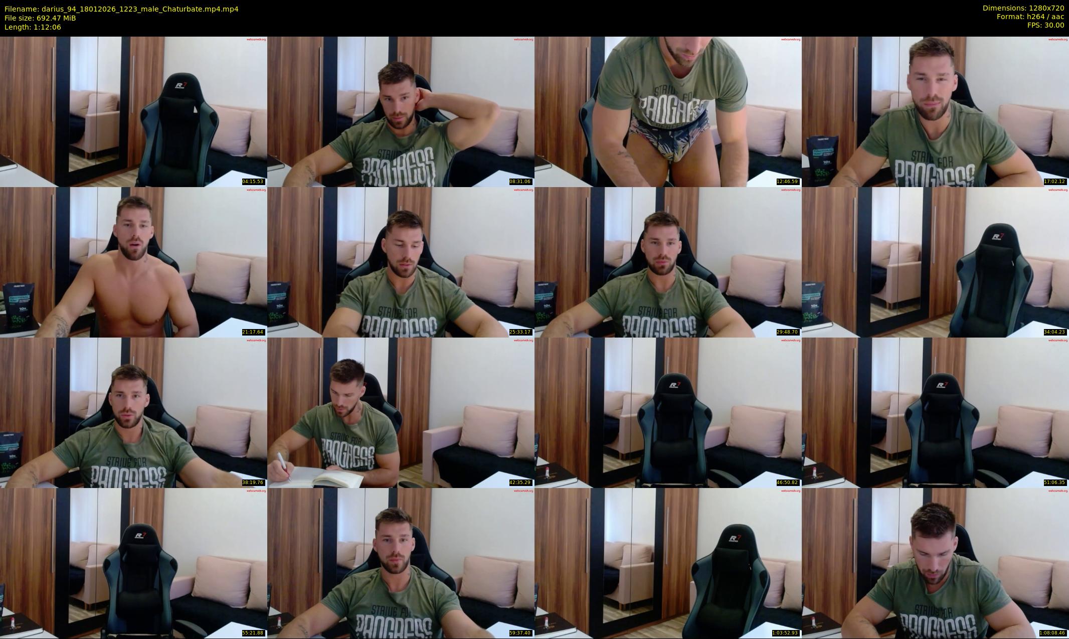 darius_94 — 73 minute Chaturbate male cam show recording, 720p, Jan 18, 2026