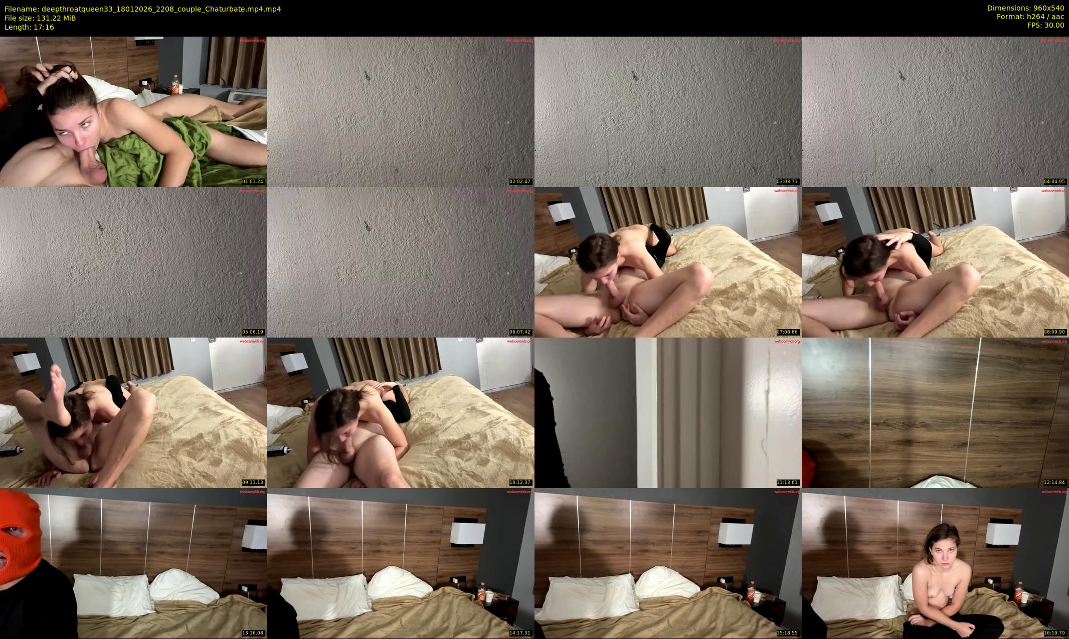 deepthroatqueen33 — 18 minute Chaturbate female cam show recording, 480p, Jan 18, 2026