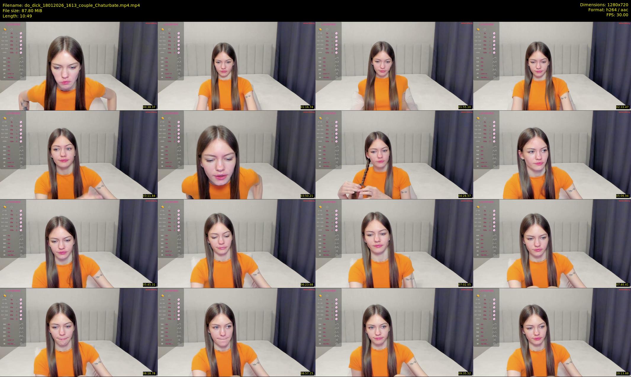 do_dick — 11 minute Chaturbate couple cam show recording, 720p, Jan 18, 2026